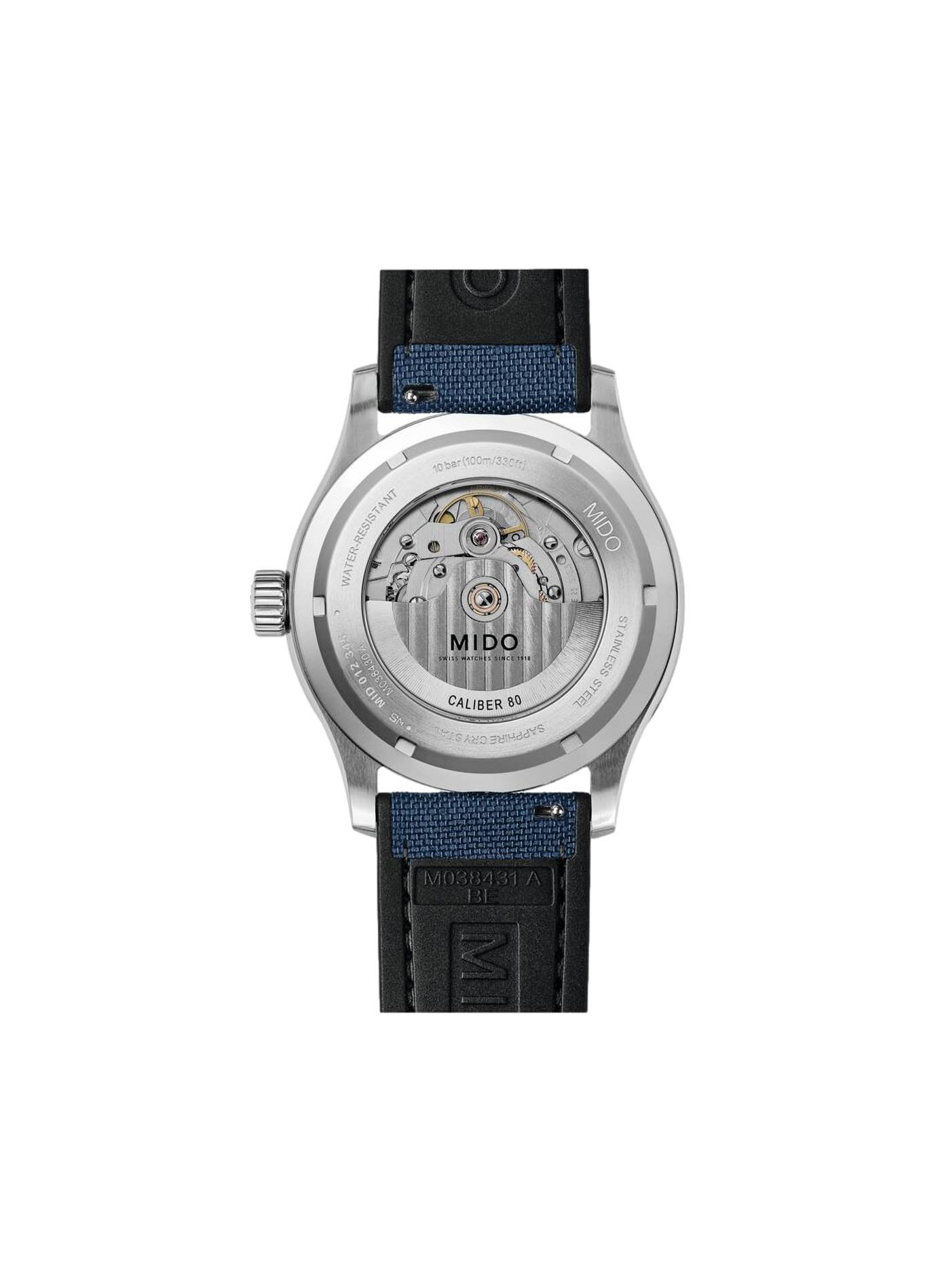 Montre Multifort M en acier inoxydable MIDO Bleu