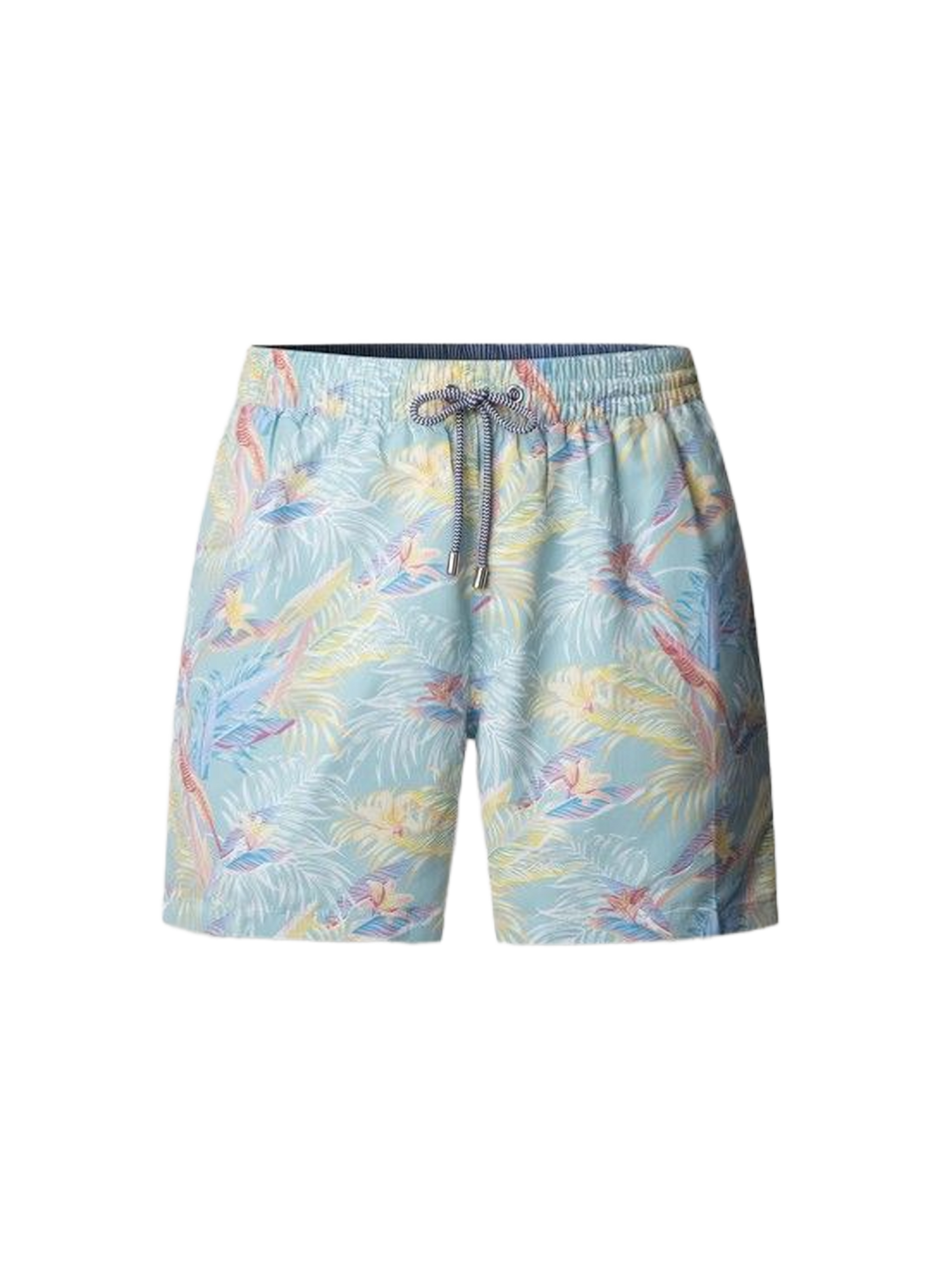 Leaf pattern swim shorts FACONNABLE Green