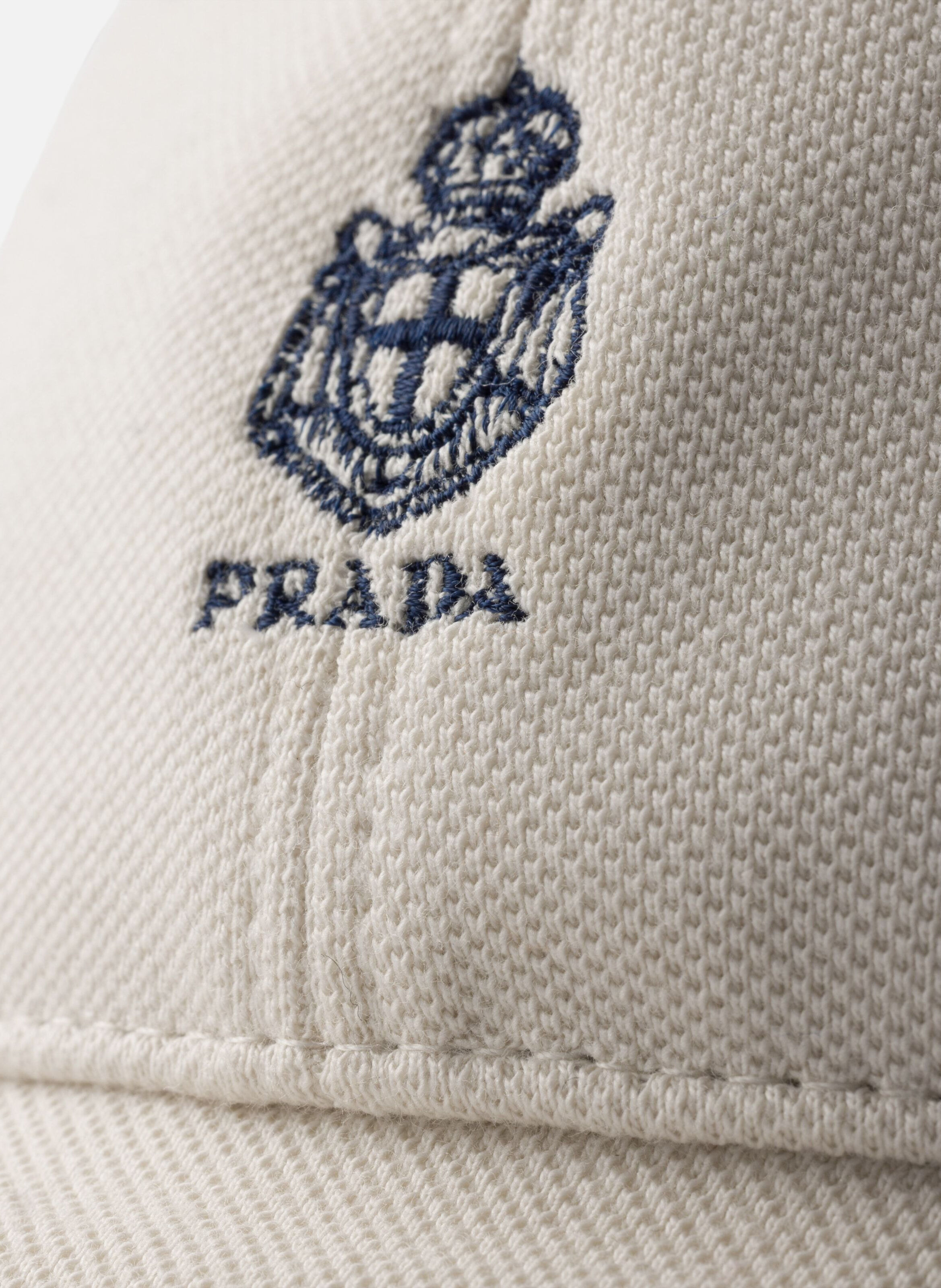 Casquette de baseball en piqué vieilli Beige