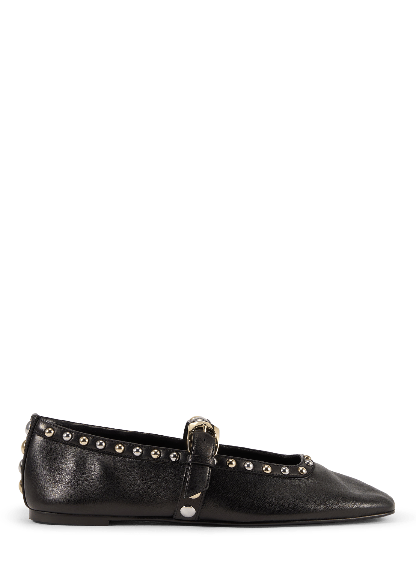 Bailarinas de cuero Perry Mary J STUART WEITZMAN Negro