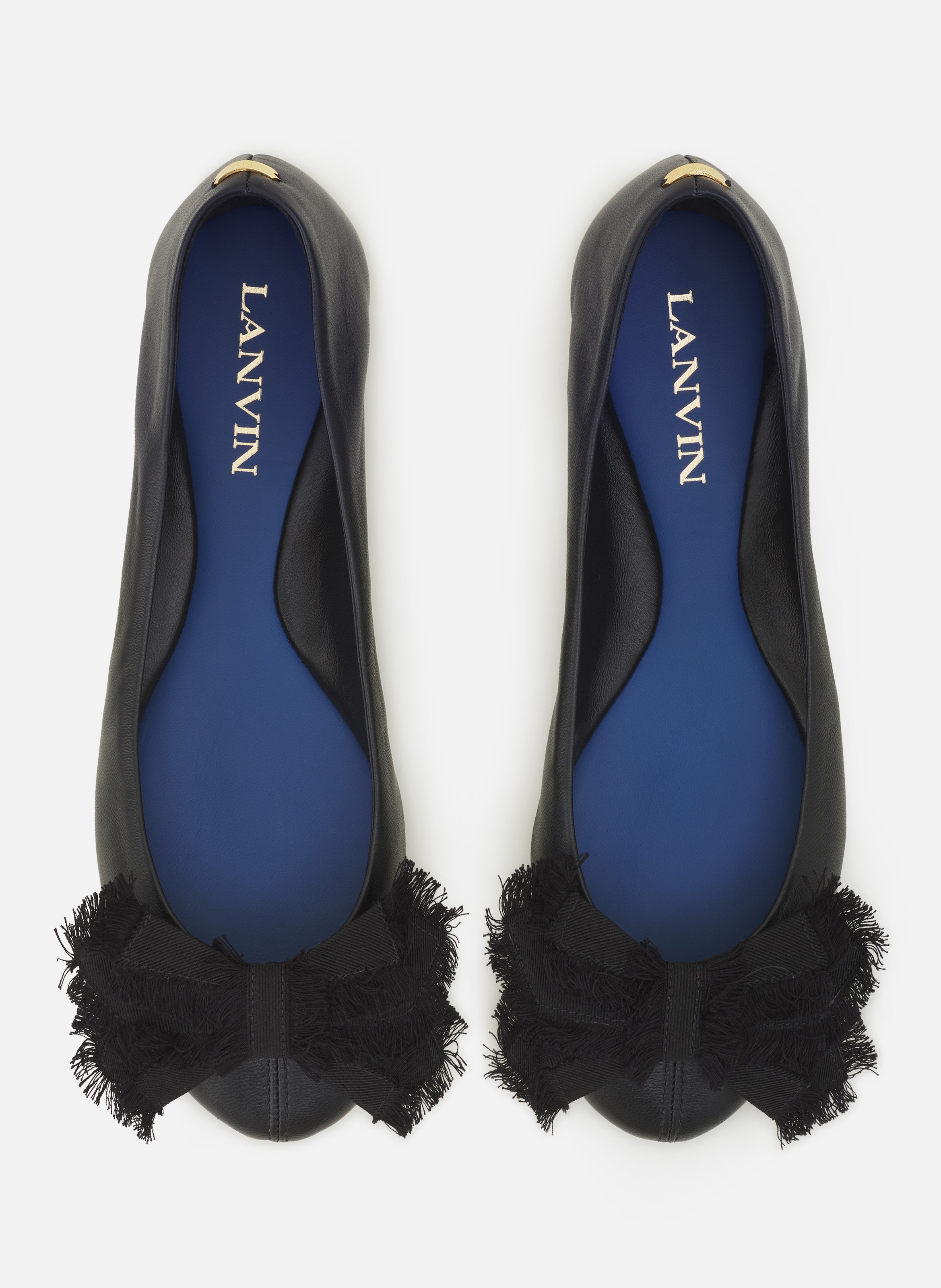 La ballerine noeud LANVIN Noir