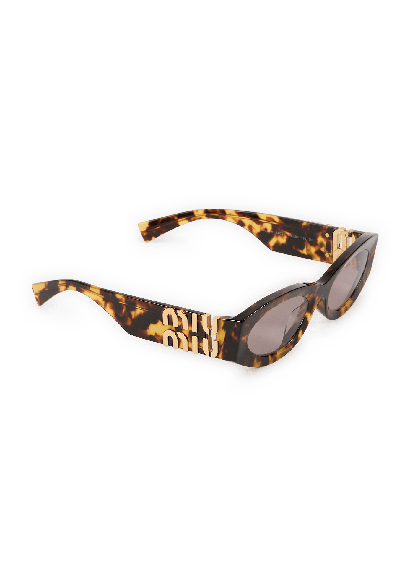 Lunettes de soleil MIU MIU Marron