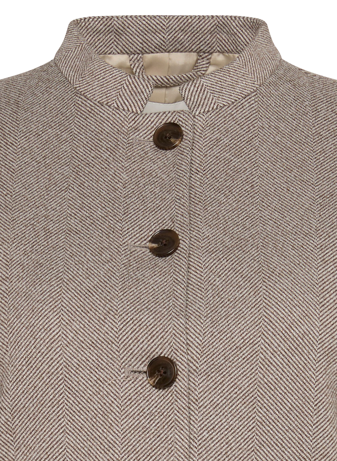 Jas met opstaande kraag CALVIN KLEIN Beige