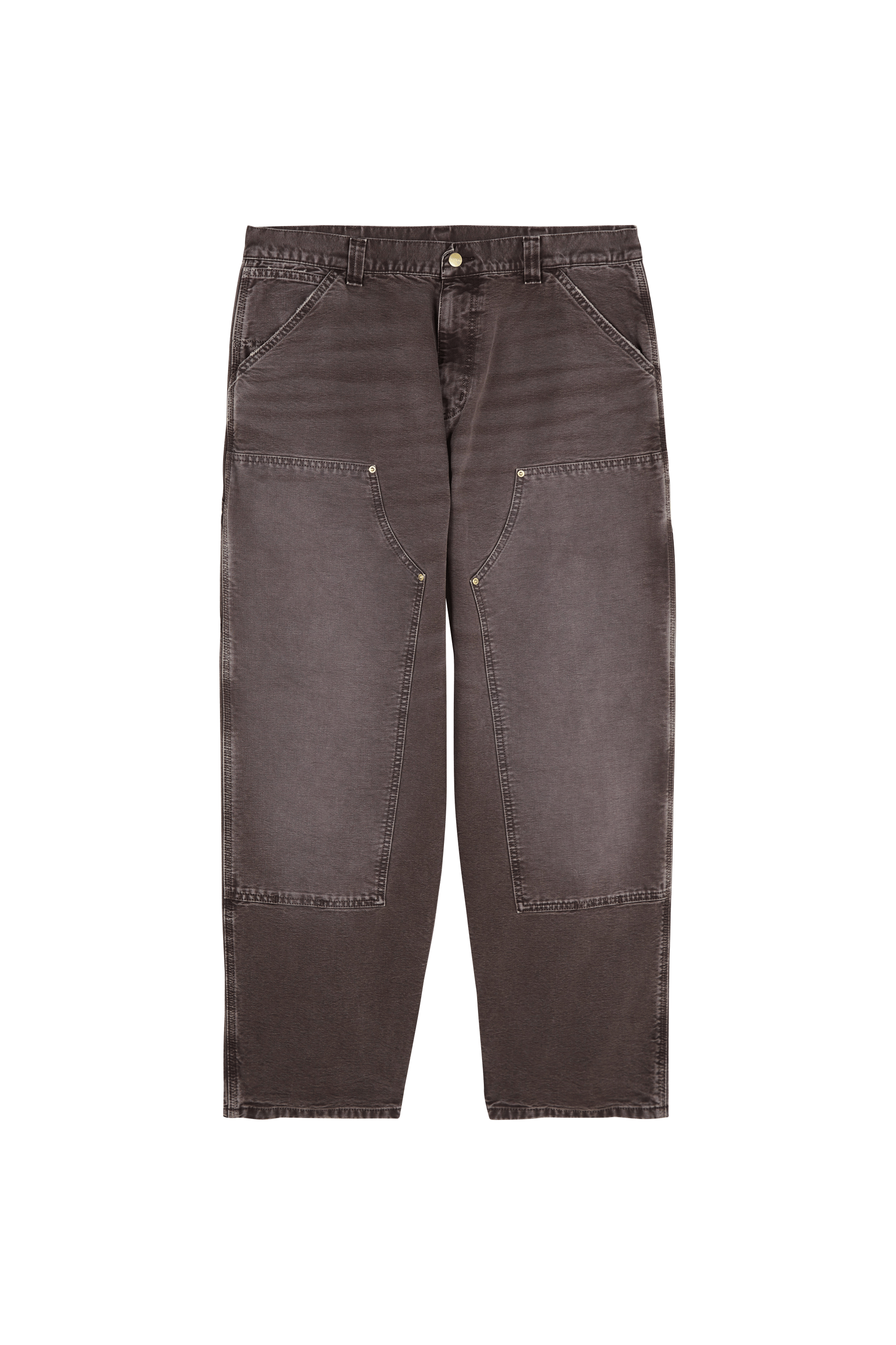 Pantalon og double knee CARHARTT WIP Marron