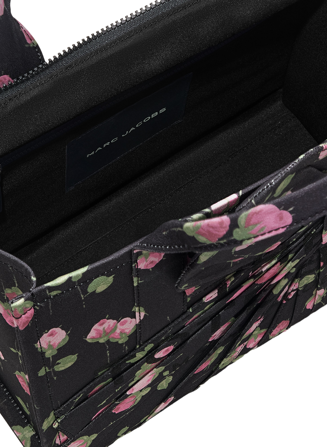 Bolso tote The Tote bag estampado en algodón MARC JACOBS Negro