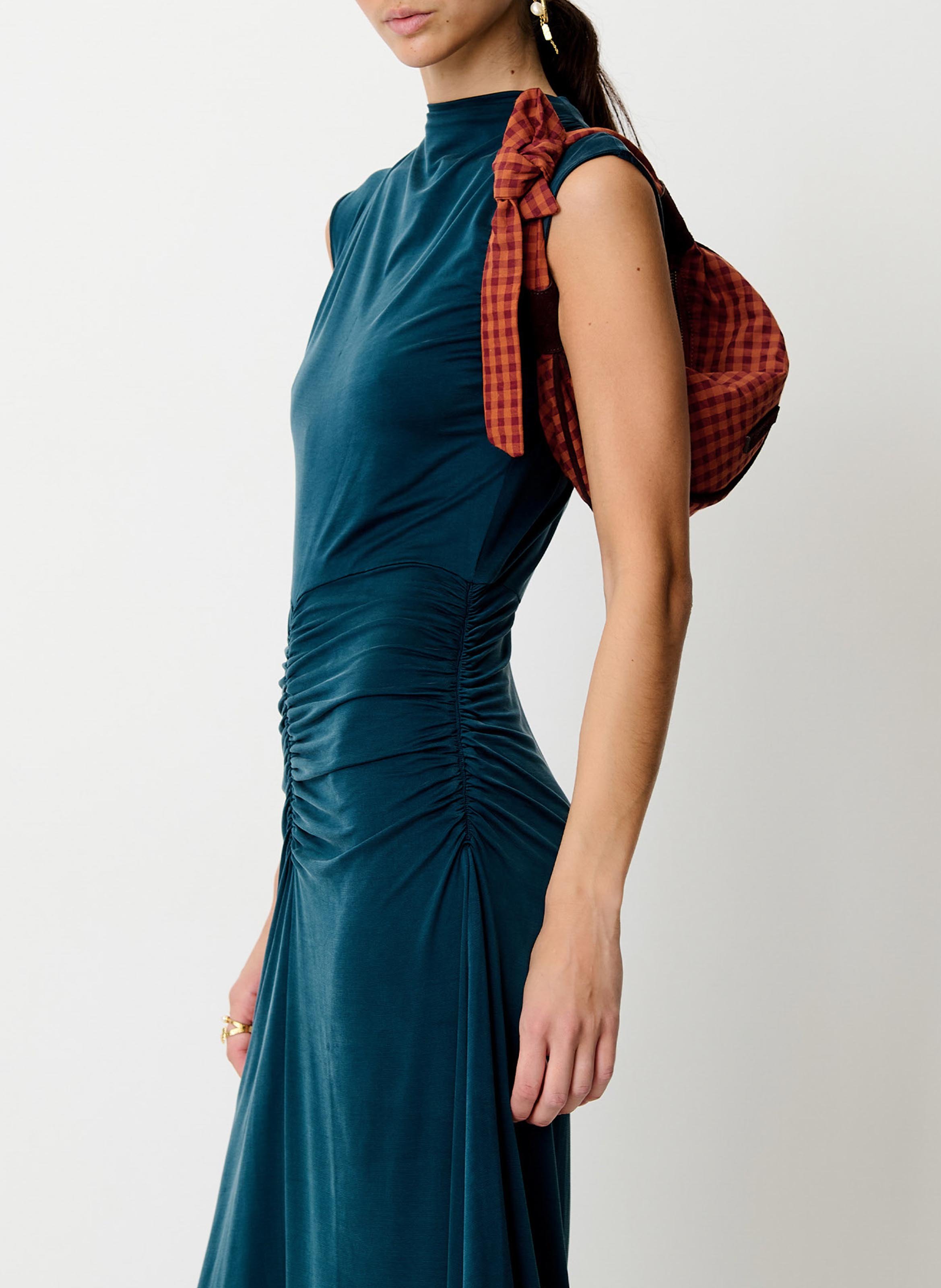 Sac porté épaule en coton mélangé titi lango SESSUN Rouge