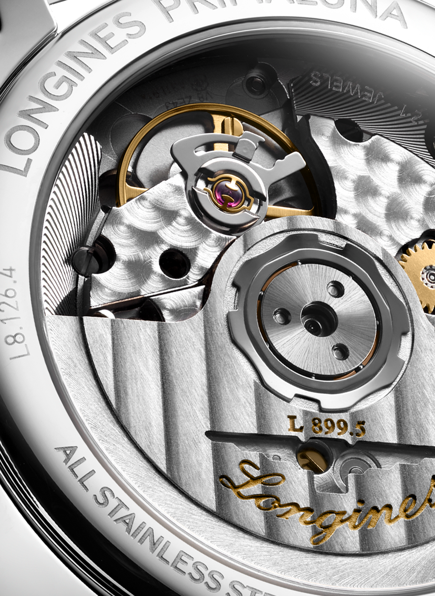 Montre automatique Conquest 2023 en acier inoxydable LONGINES Blanc