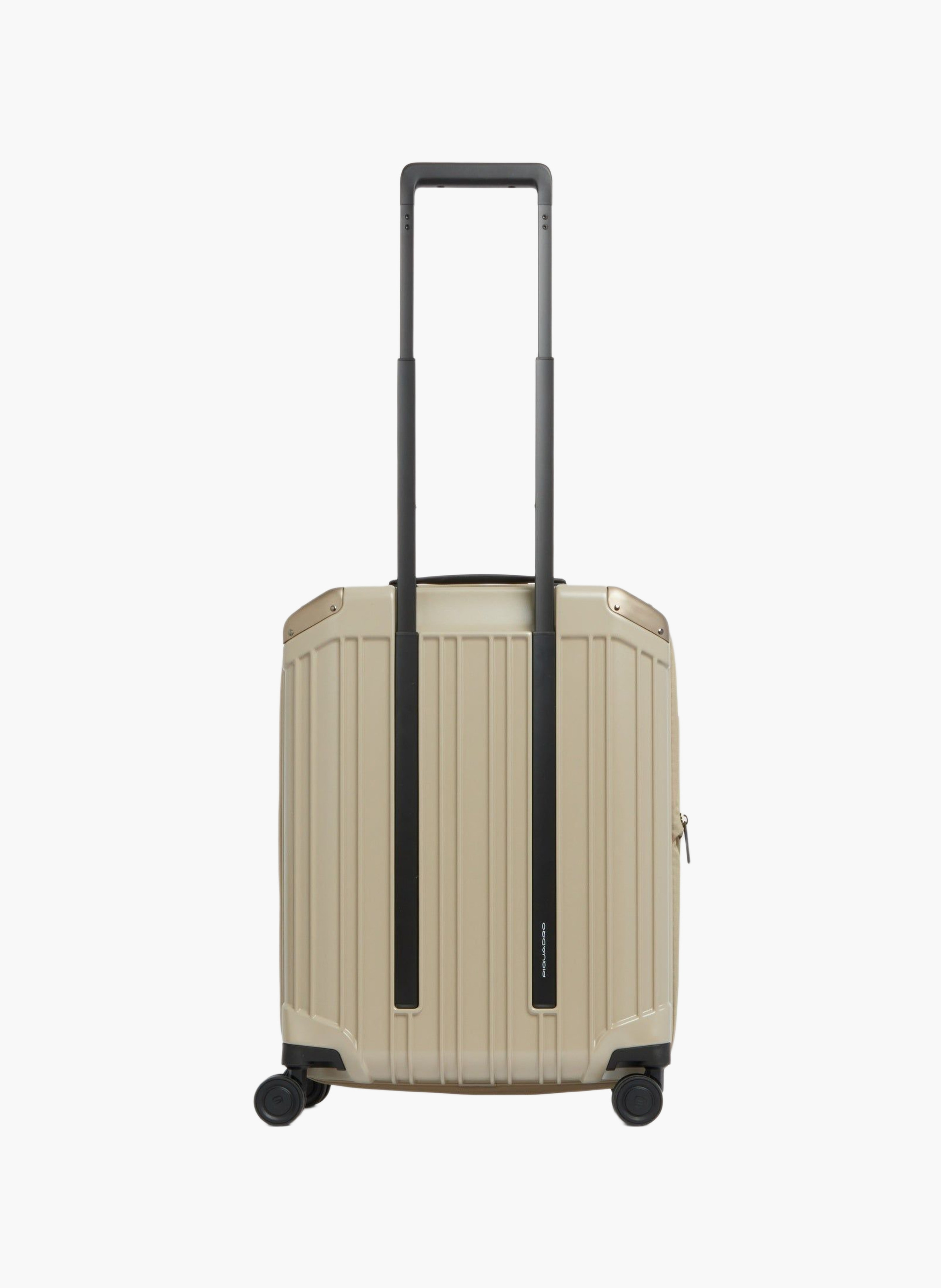 Handbagage voor laptop met twee openingen PIQUADRO Beige