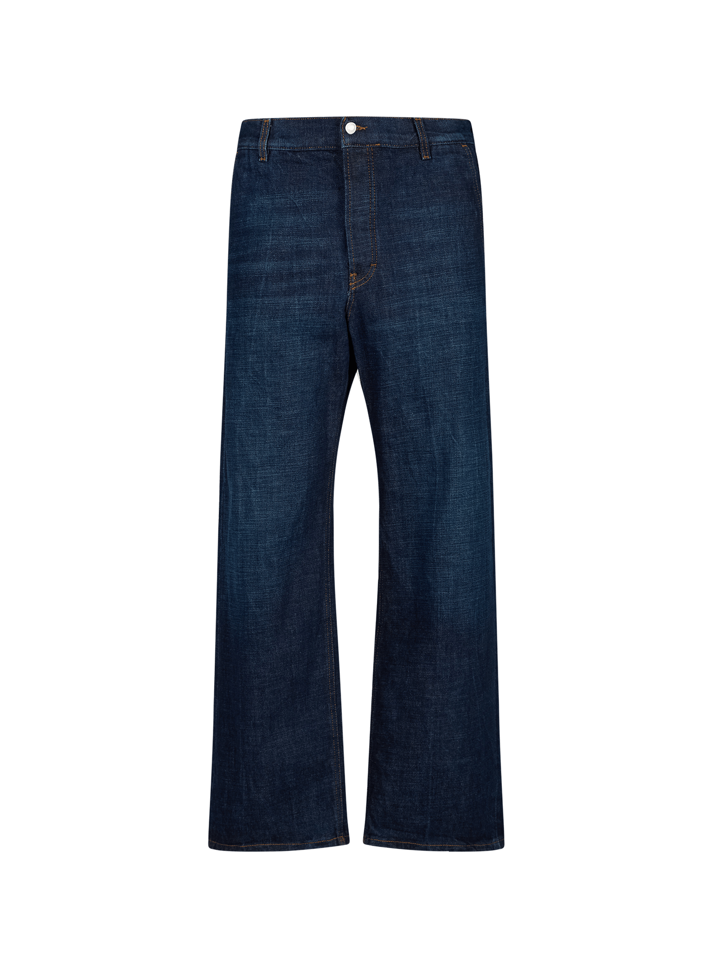 Jean droit Genua en coton JEANERICA DENIM Bleu