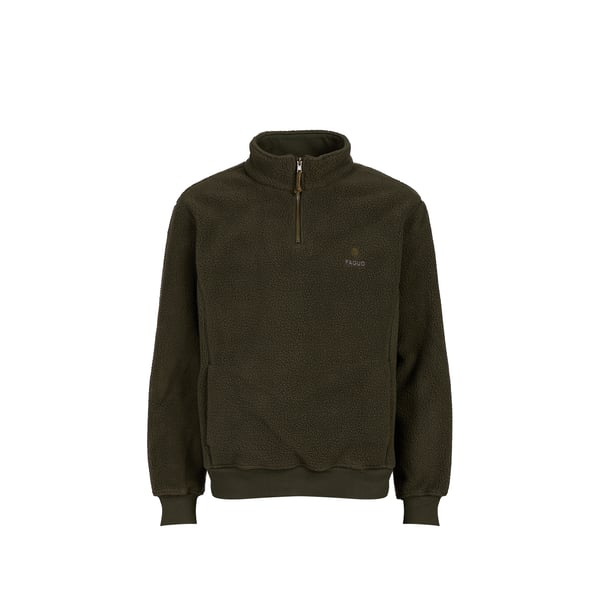 Polaire col montant zippé uni Polaire col montant zippé uni