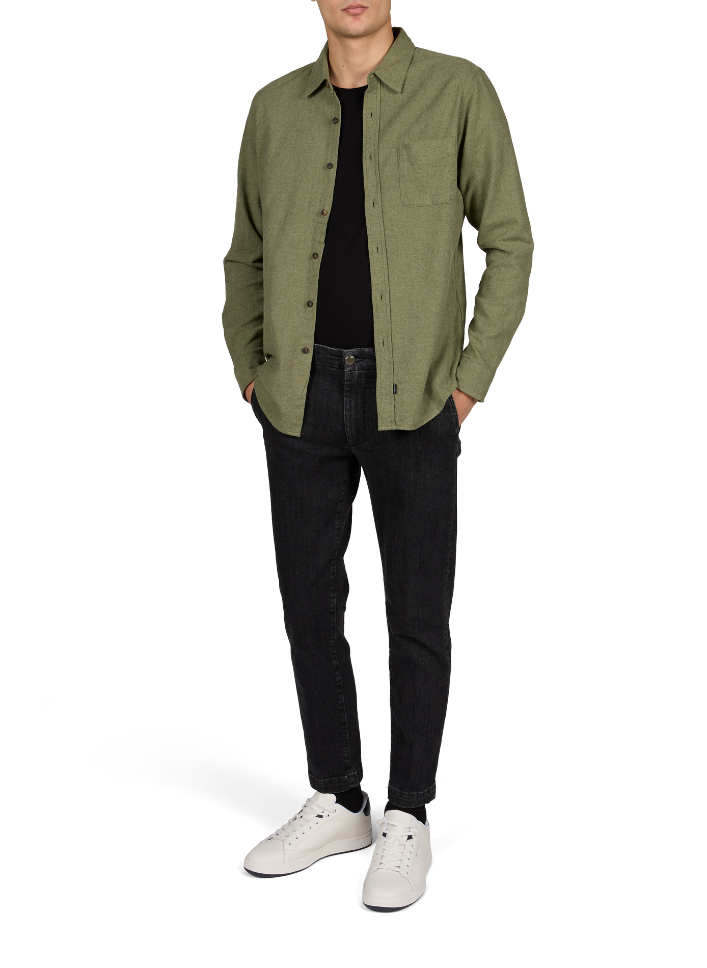 Baumwollhemd DOCKERS Khaki