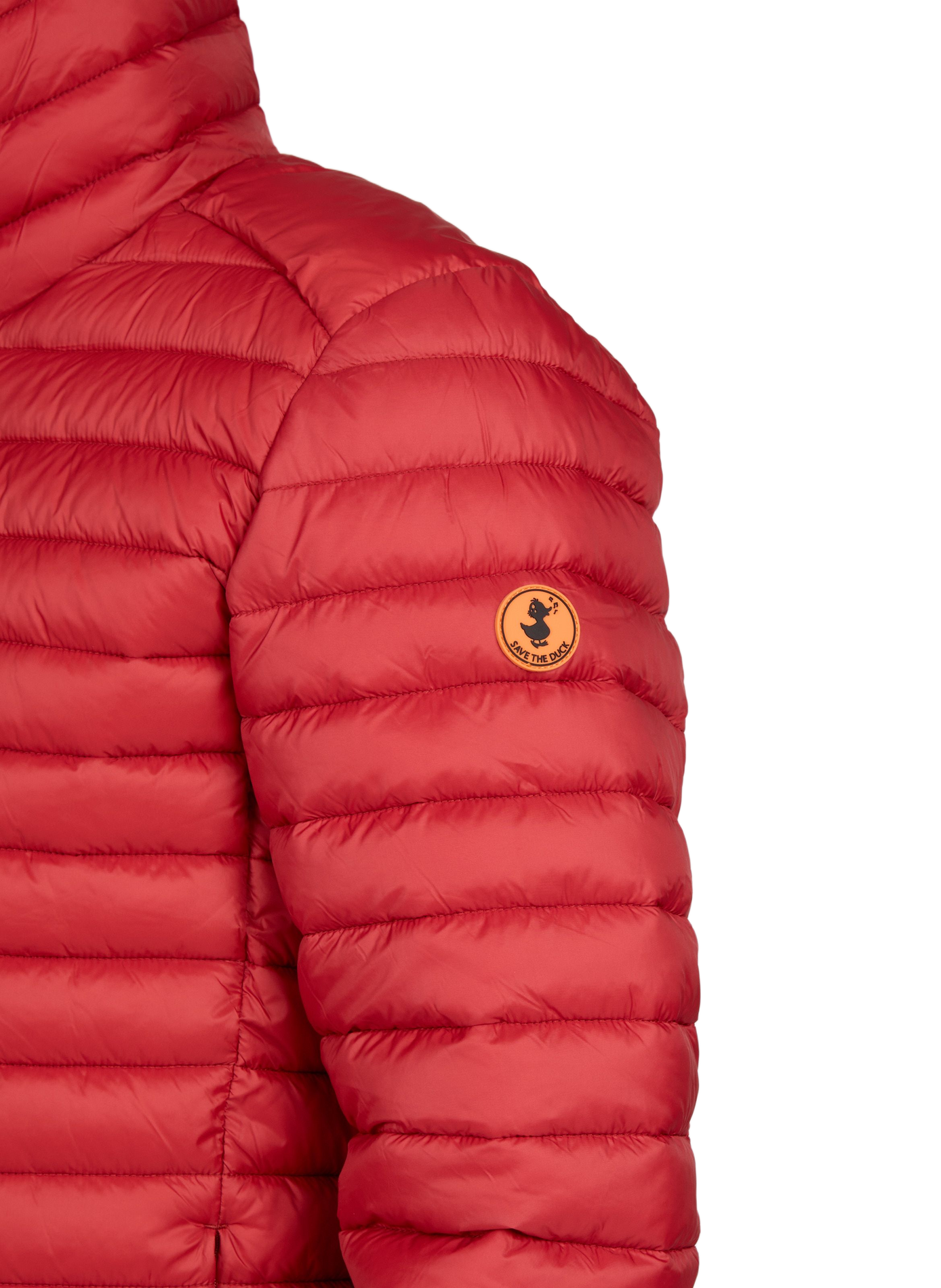 Padded Oversized Donald Puffer Coat SAVE THE DUCK Red