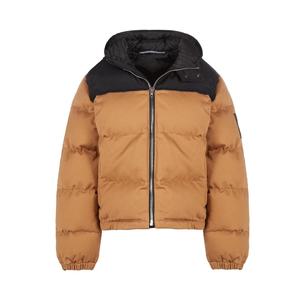 Doudoune bi-matière