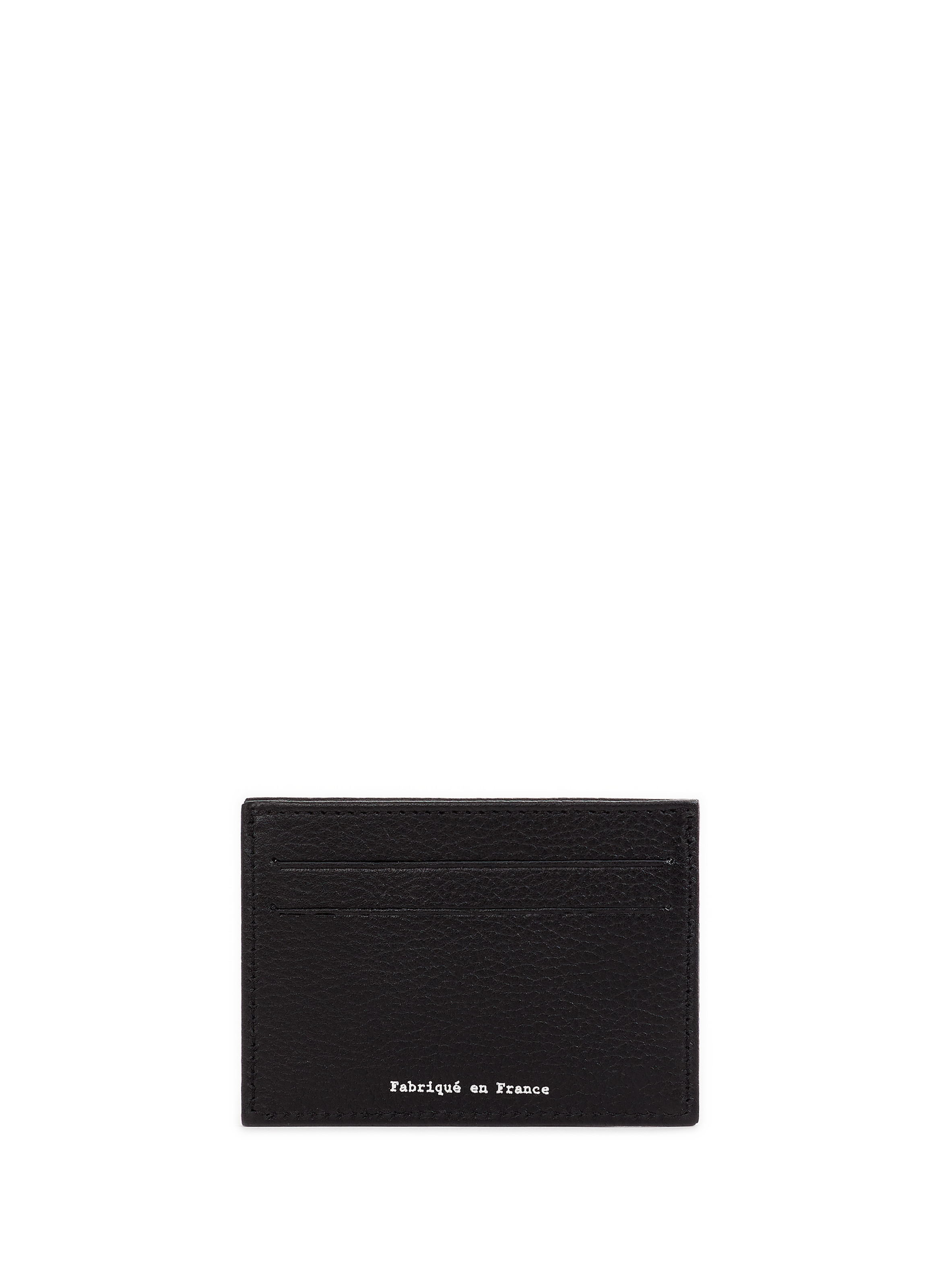 Leather card holder SAISON 1865 Black