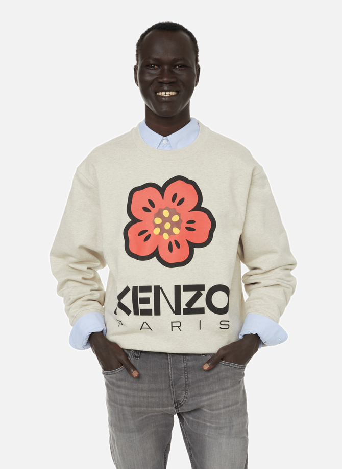 Sweatshirt Boke Flower en jersey de coton KENZO