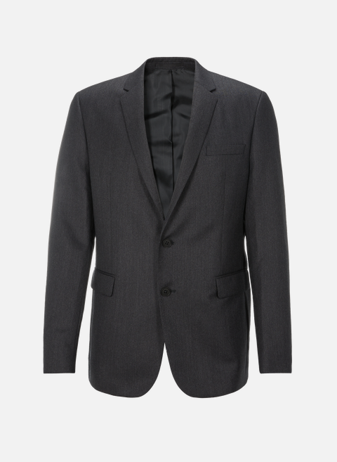 Gray wool suit jacket SEASON 1865 