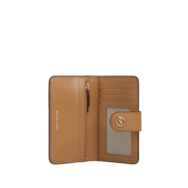Mmk Leather Wallet In Brown