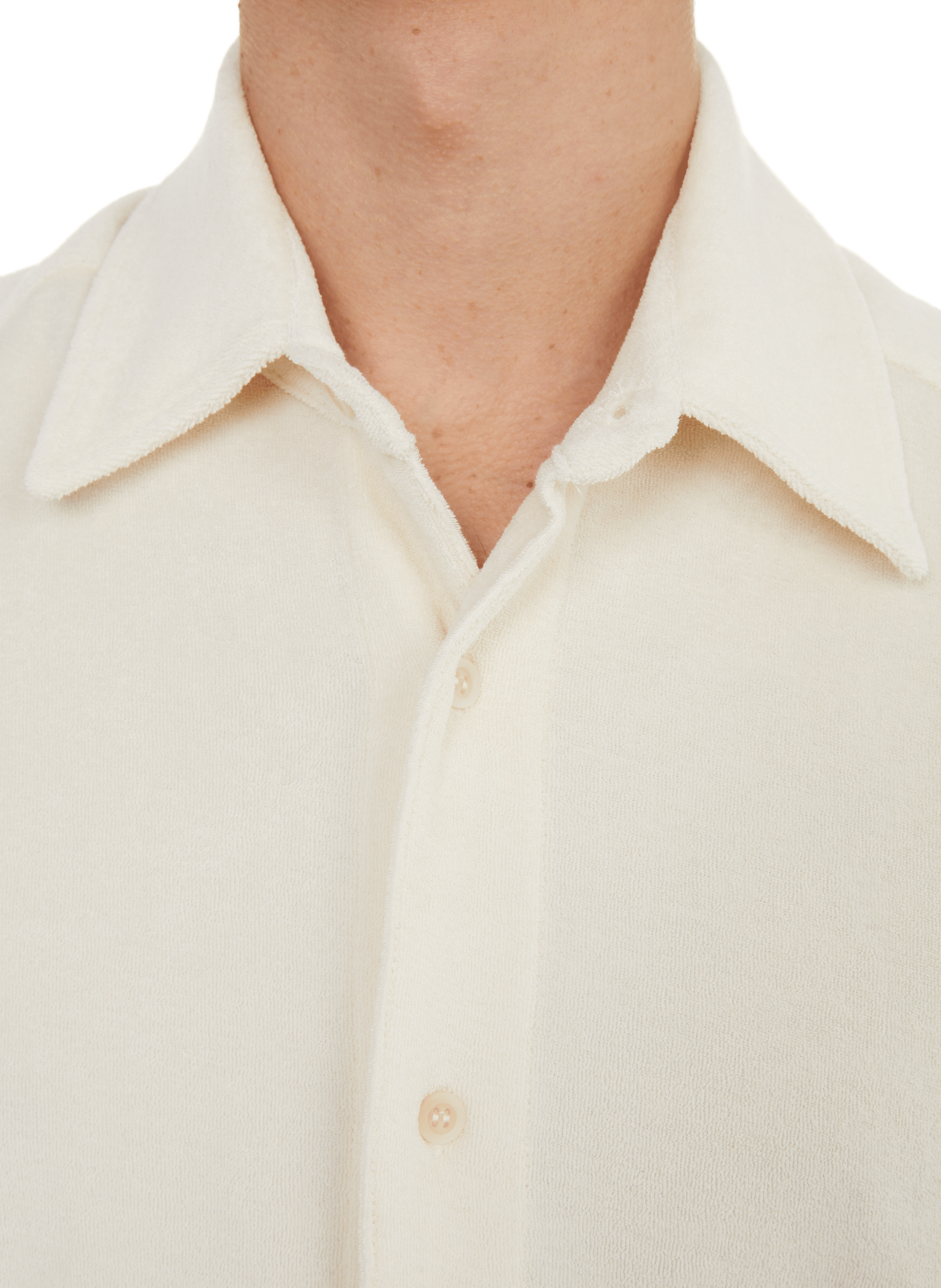 Straight cotton shirt  EDITIONS 102 Beige