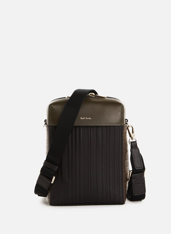 Leather shoulder bag paul smith men printemps