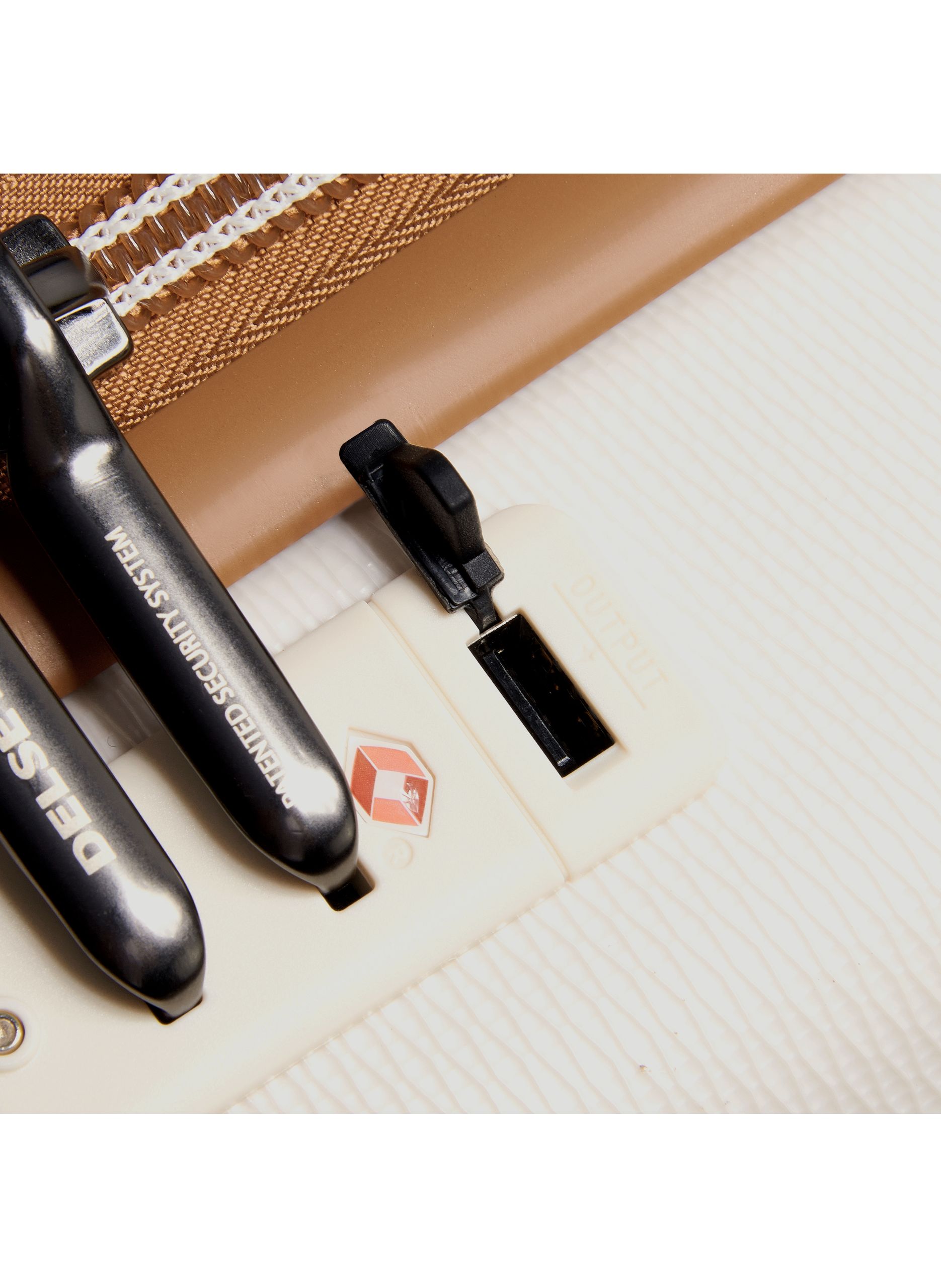 Valise cabine rigide taille s - chatelet air 2.0 DELSEY PARIS Beige