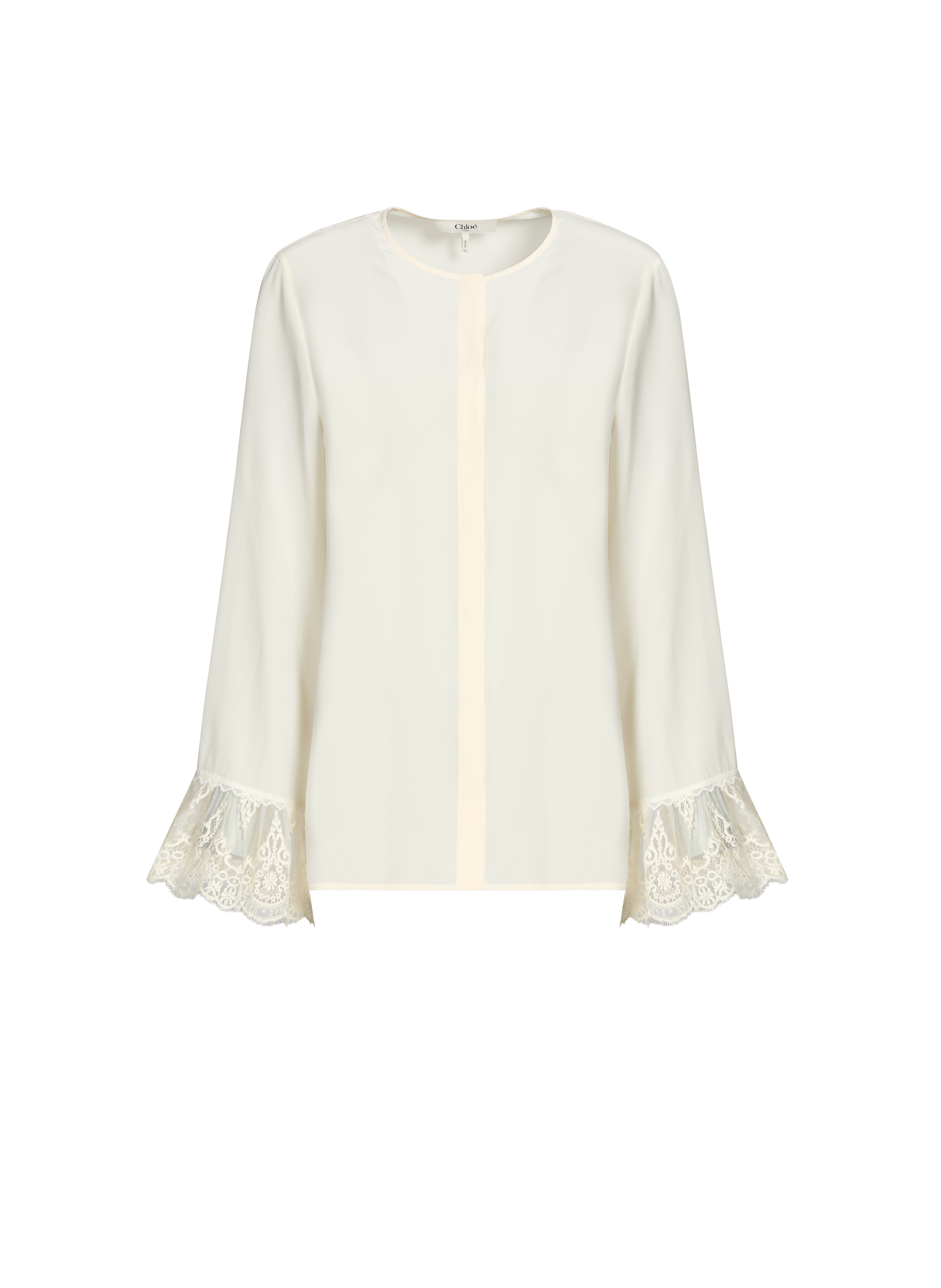 CHLOÉ Chemisier en soie Beige