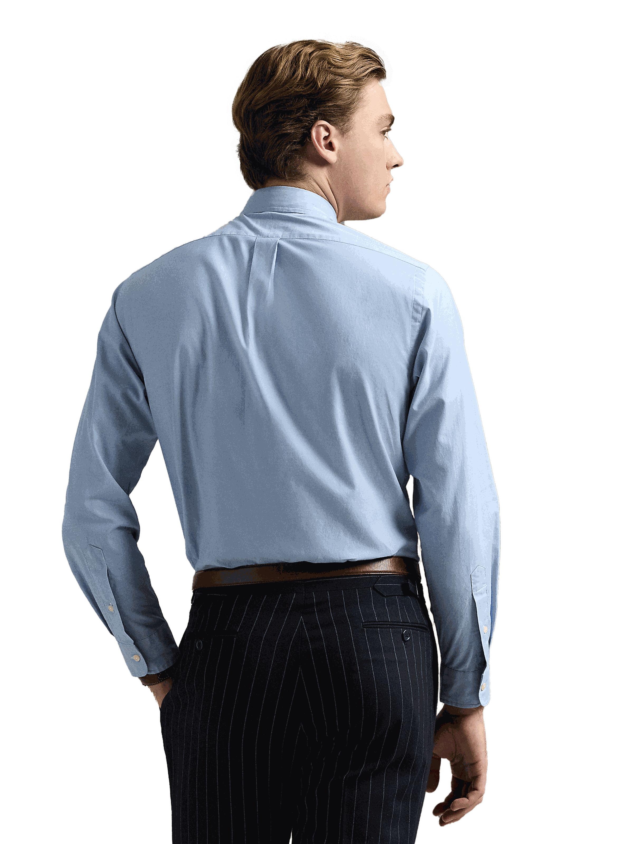 Chemise en coton POLO RALPH LAUREN Bleu