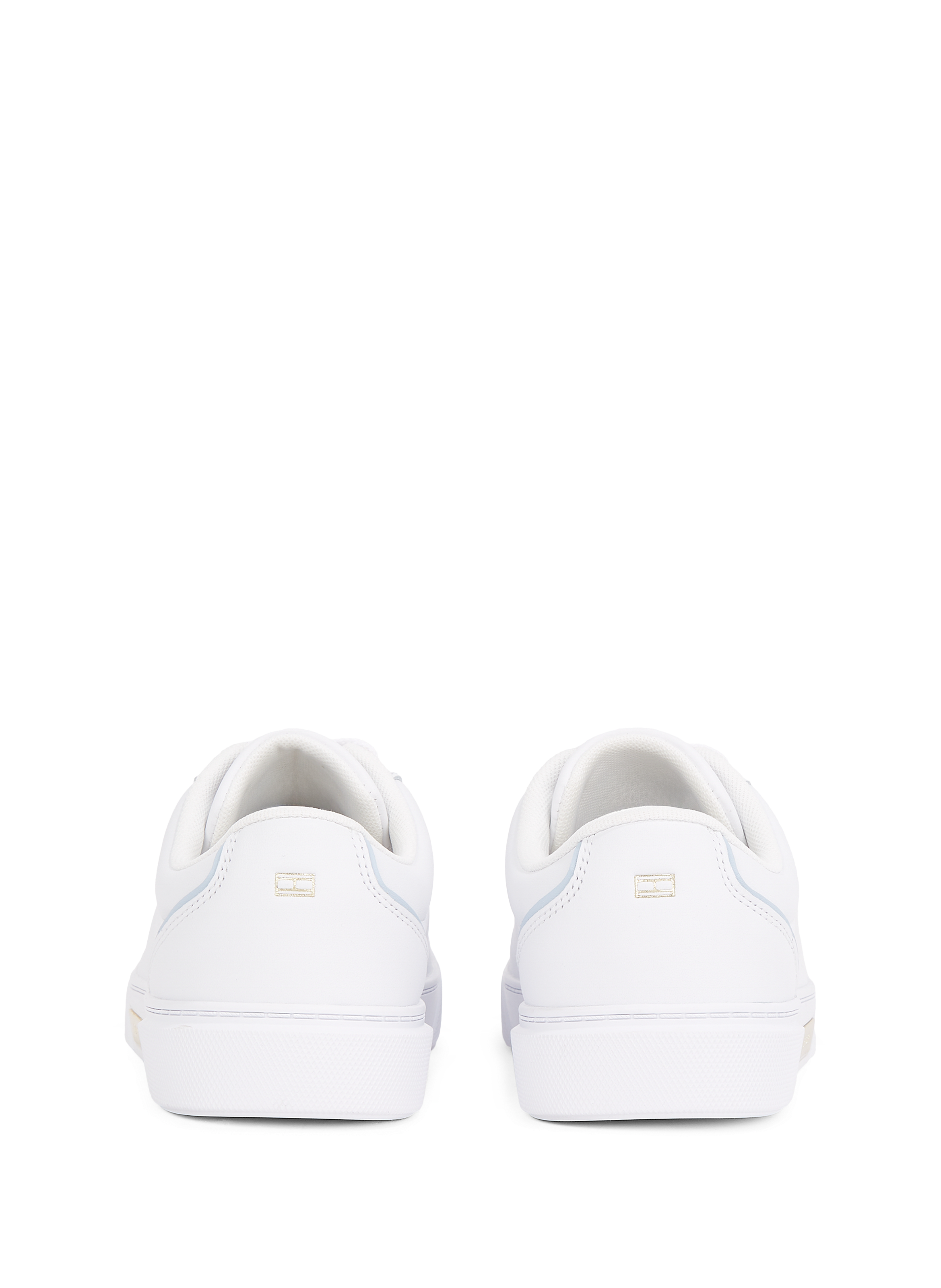 Baskets en cuir TOMMY HILFIGER Blanc