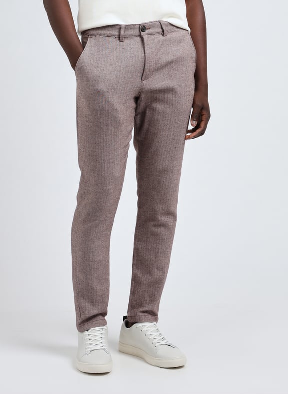 Pantalon slim Marron by SELECTED SELECTED Pantalon slim Marron