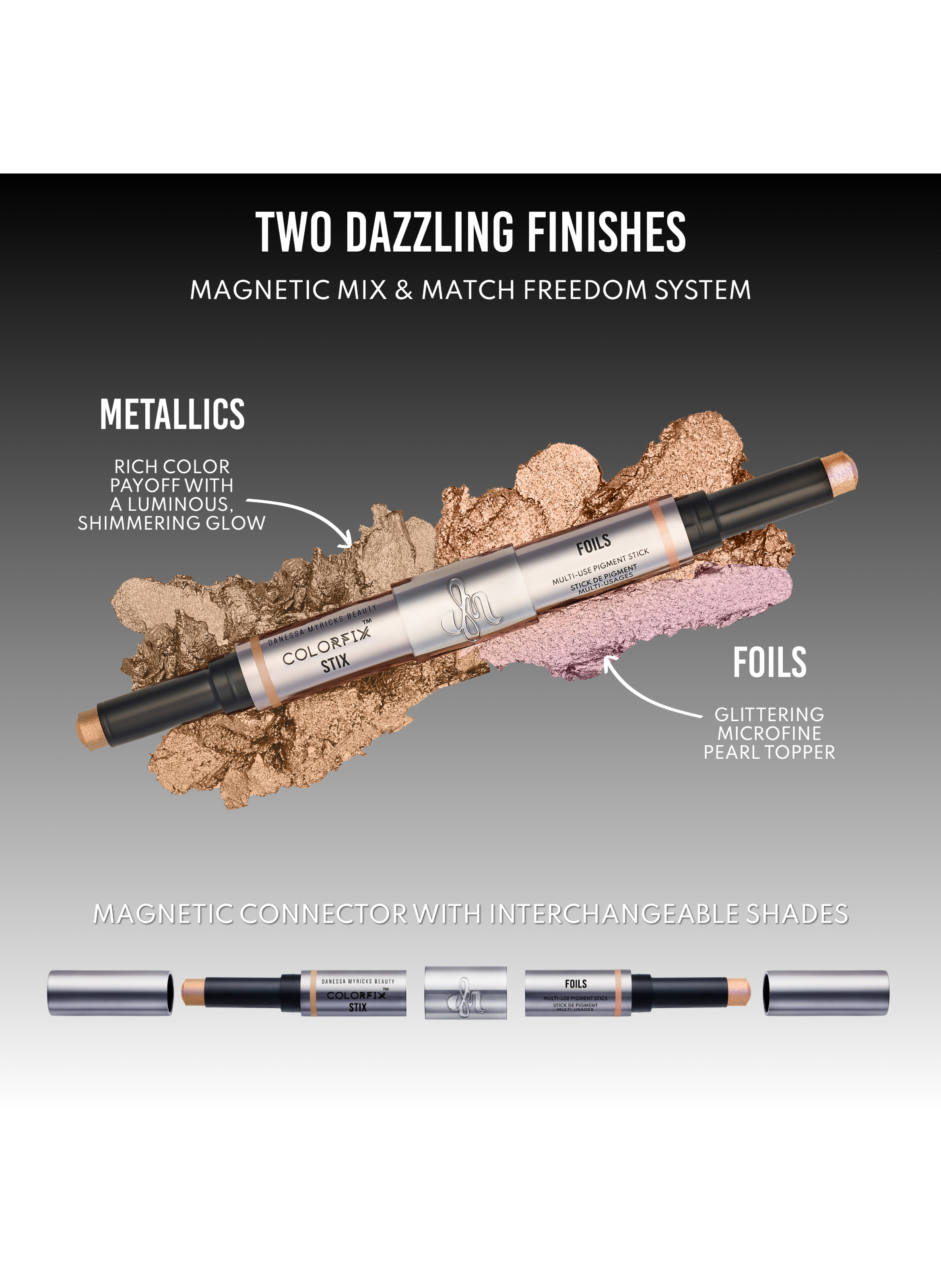 Colorfix stix duo 1 - Interstellar / Mystic taupe DANESSA MYRICKS No color