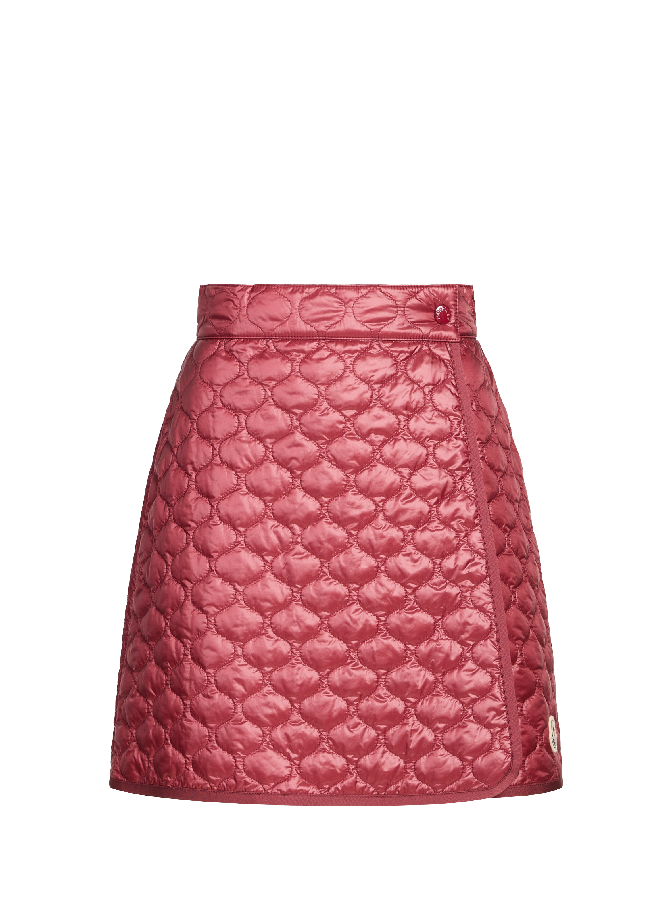 Short quilted skirt MONCLER Red