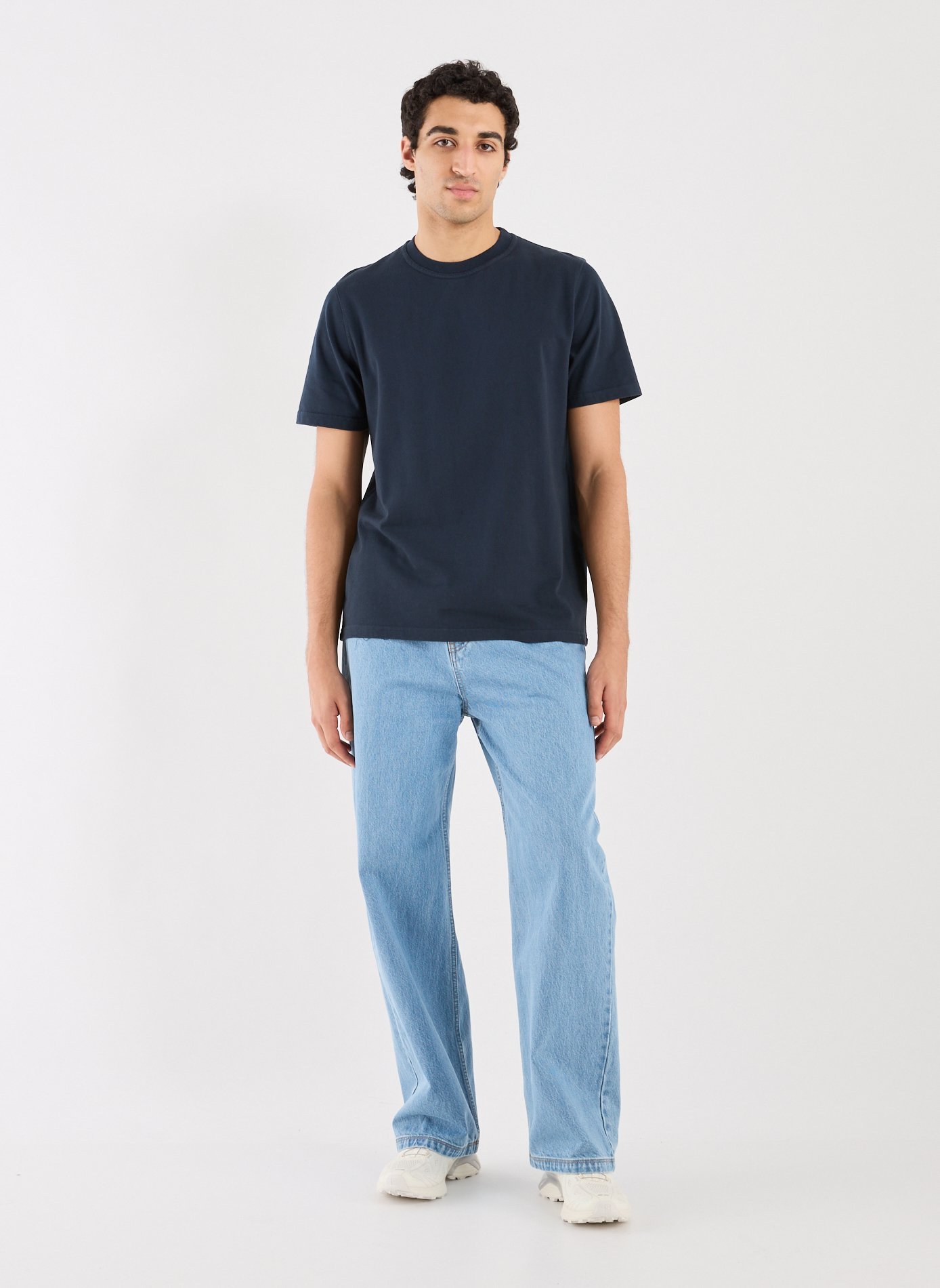 Loose cotton trousers ARTE ANTWERP Blue