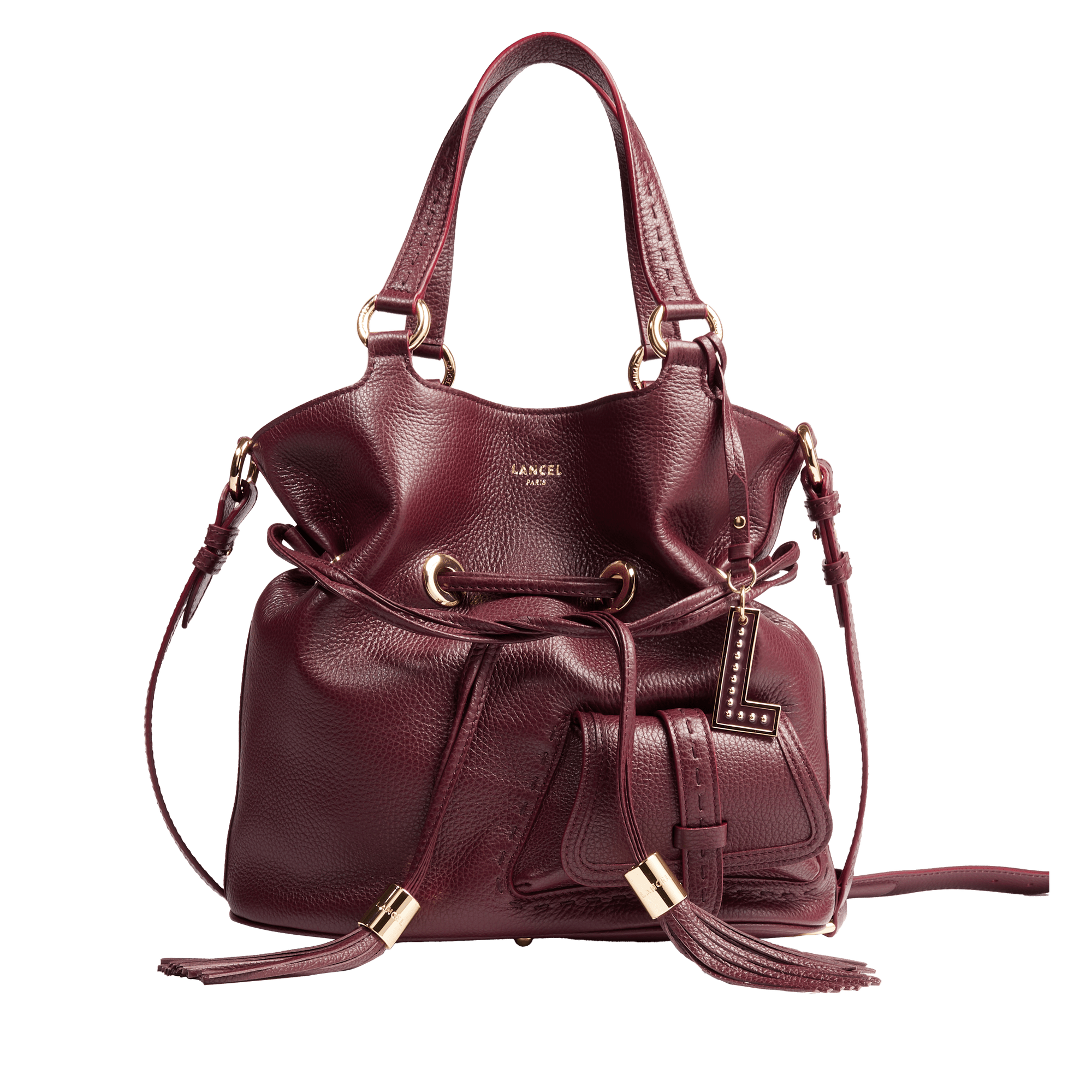 LANCEL Sac seau m premier flirt de lancel Violet