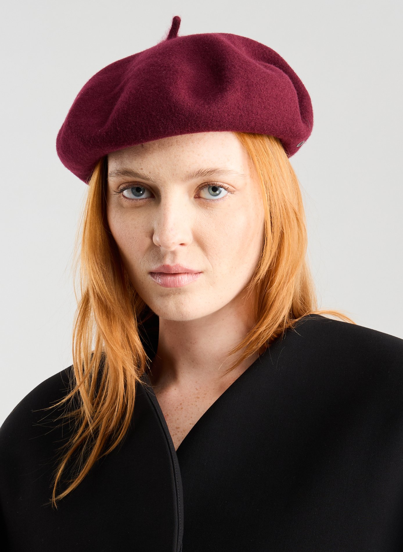 Béret en laine DORIA 1905 Rouge