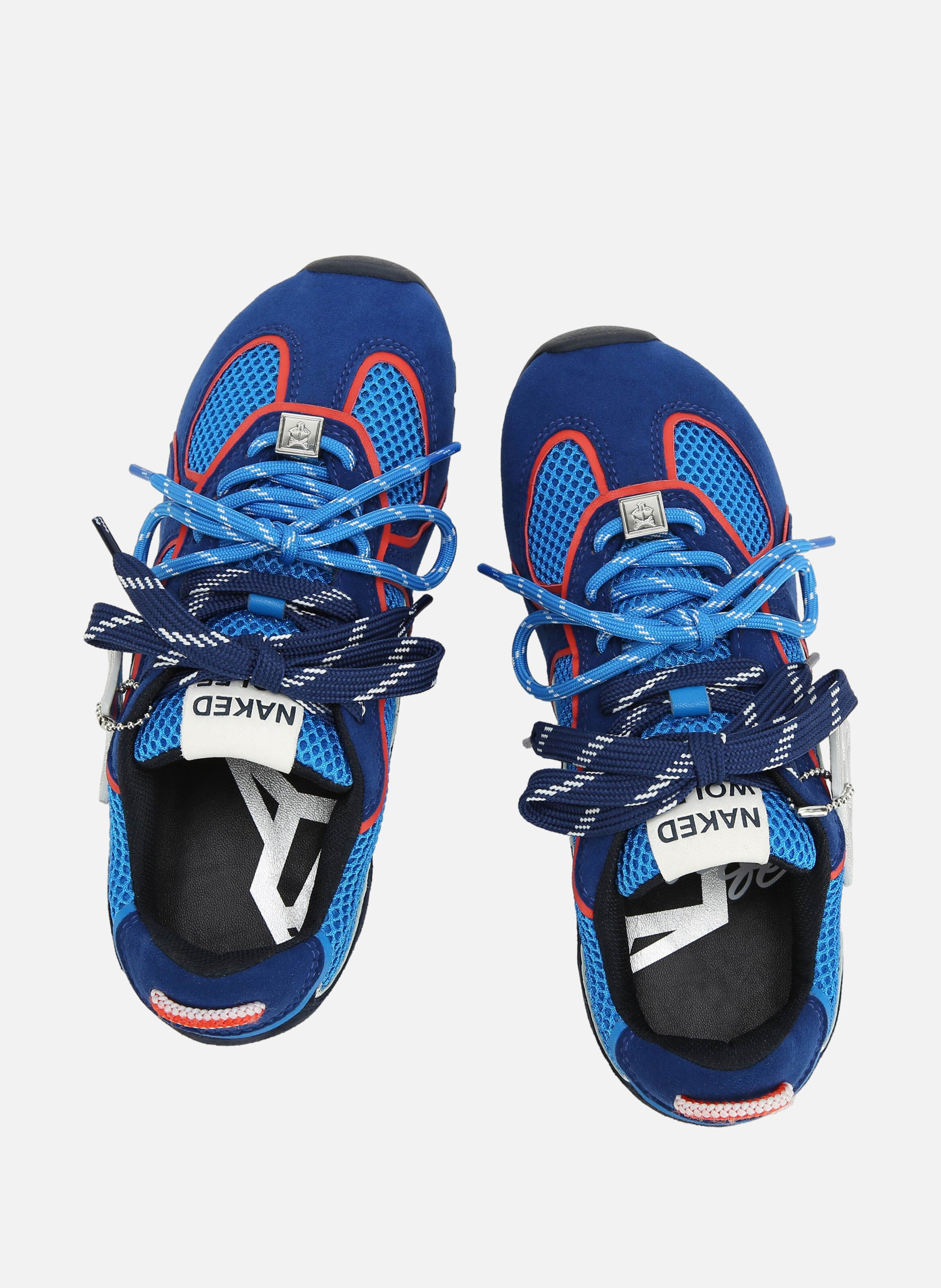 Baskets adored NAKED WOLFE Bleu