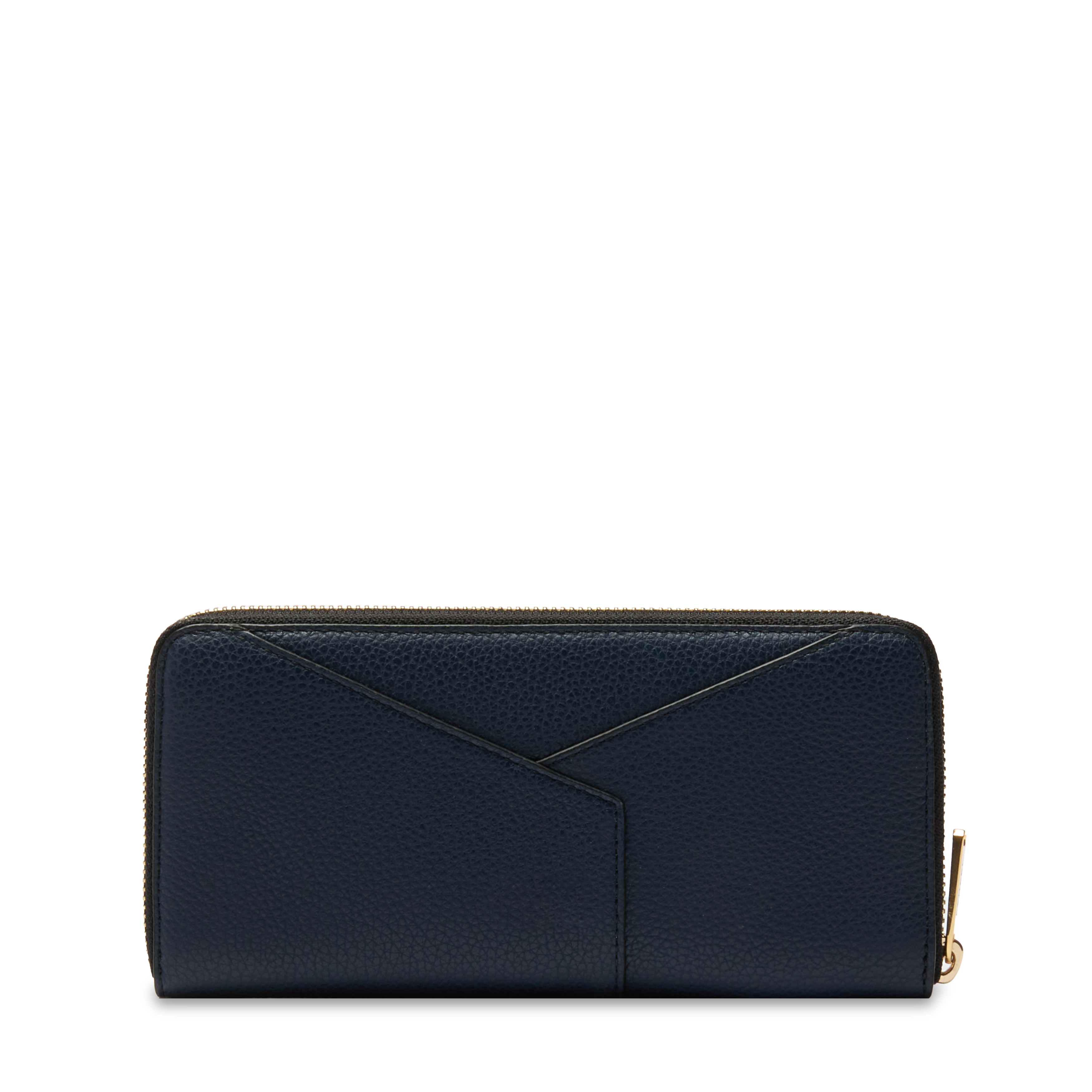 Portefeuille long zippé enveloppe de lancel en cuir | Bleu LANCEL Femme