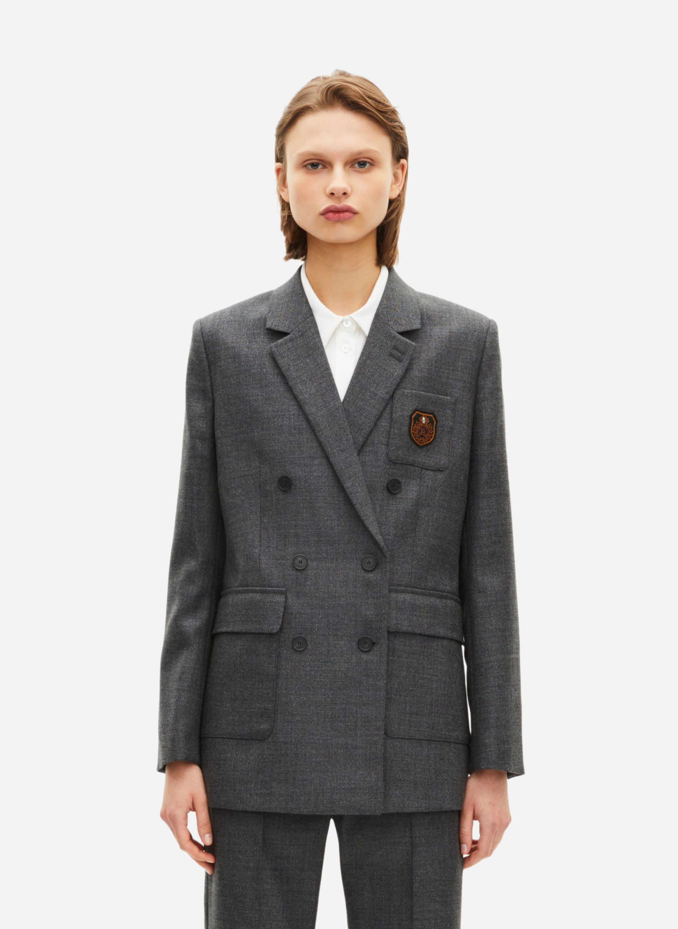 Veste tailleur THE KOOPLES Gris
