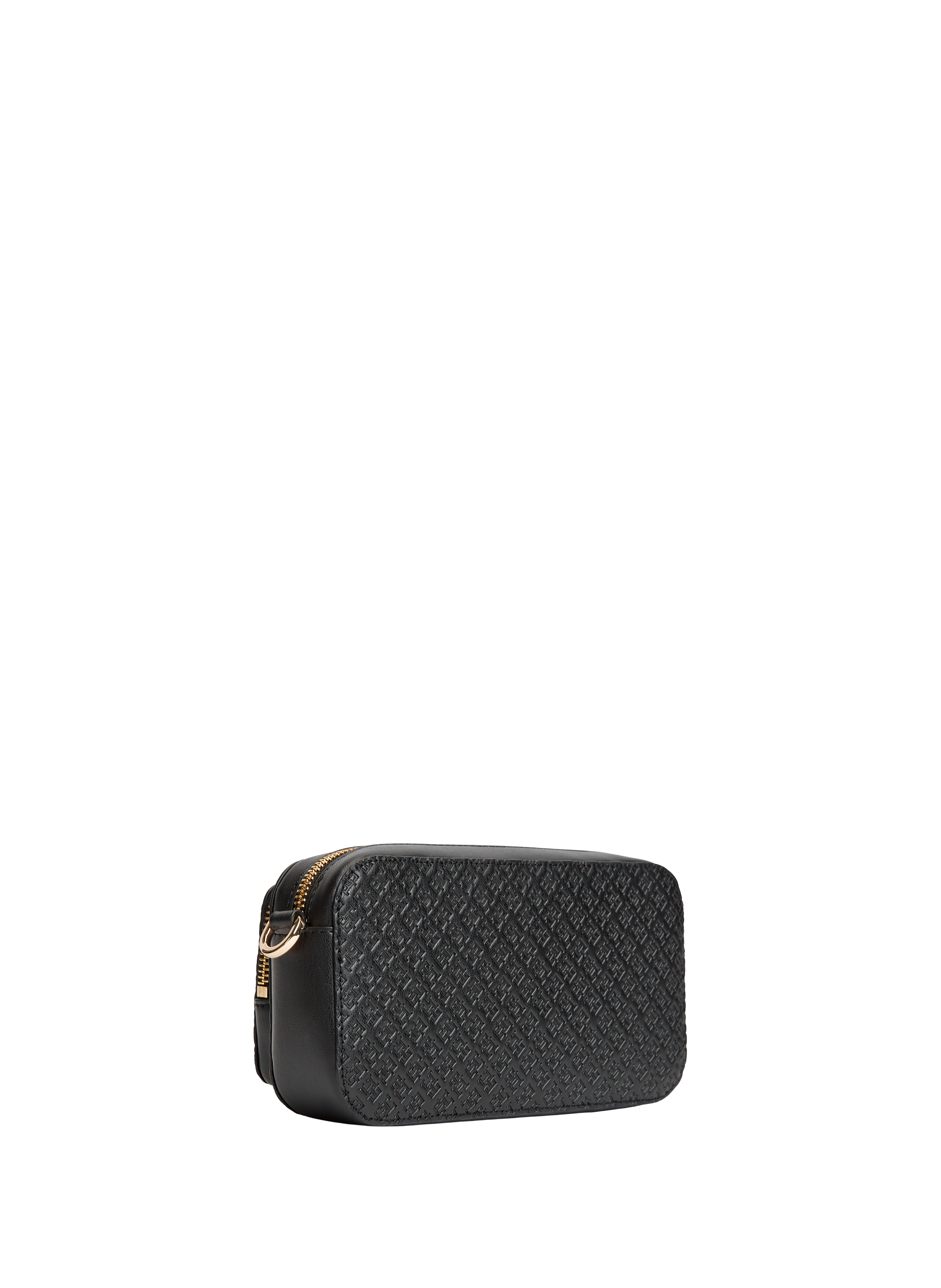 Sac à bandoulière à monogramme TH TOMMY HILFIGER Noir