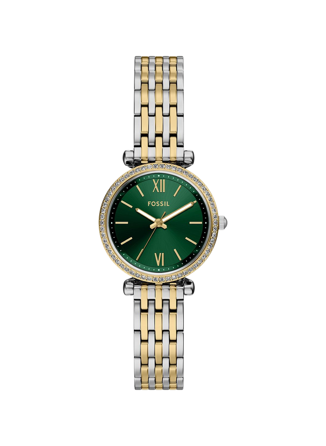 Montre quartz en acier FOSSIL Vert