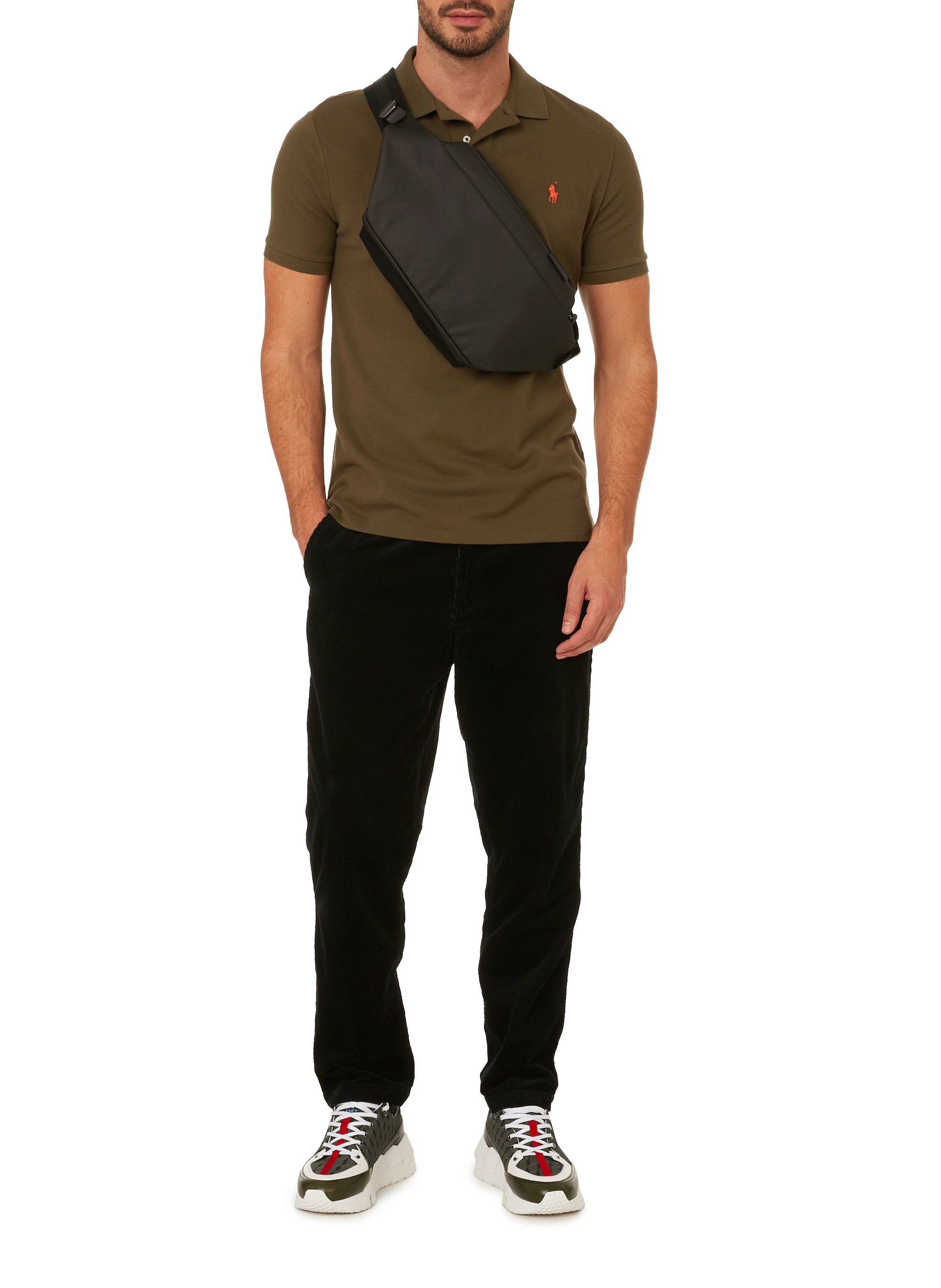 Slim-fit cotton polo shirt POLO RALPH LAUREN Green