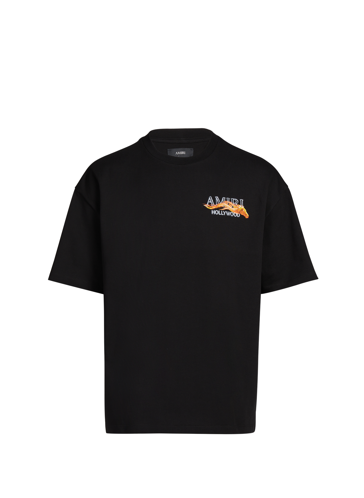 <p>T-shirt printed short sleeves in cotton</p> AMIRI Black