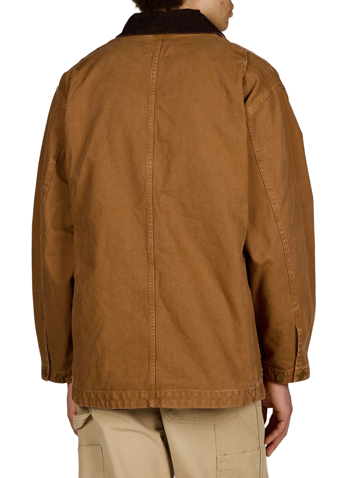 Clapton lightweight cotton jacket CARHARTT WIP Brown