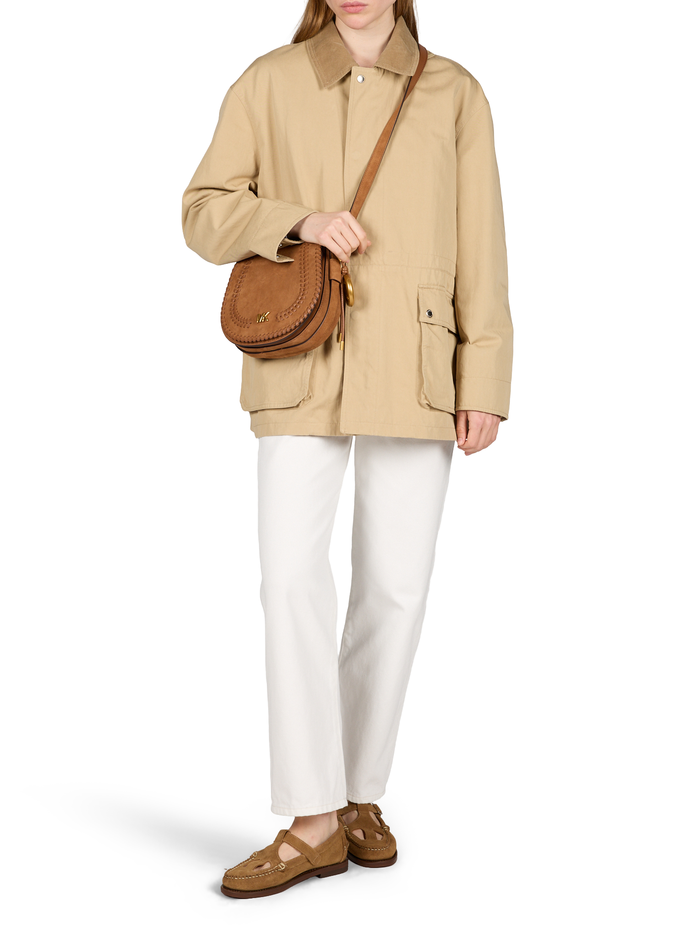 Josie M suede messenger bag MICHAEL KORS Brown