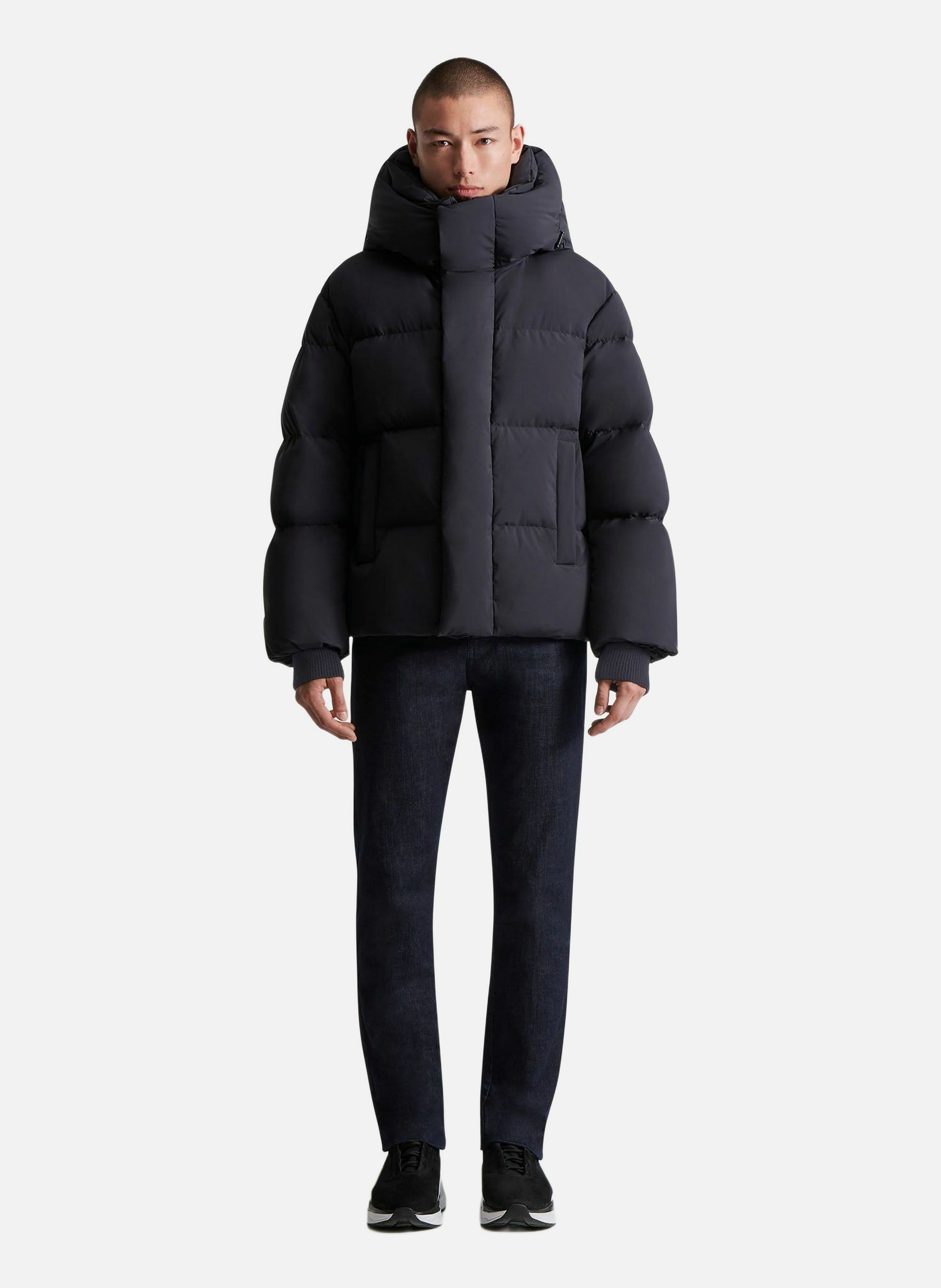 Blouson atila col montant coupe oversize FUSALP Bleu