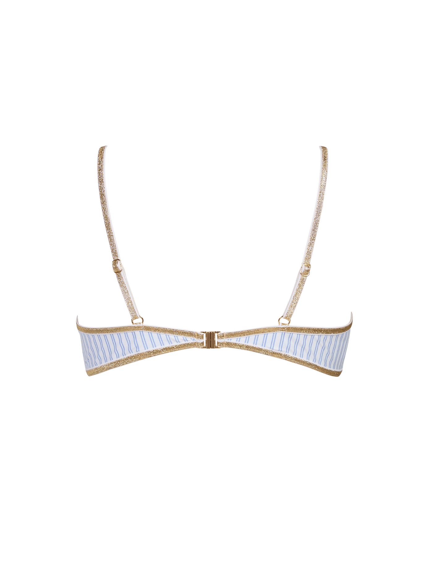 Otis Striped Cotton Bra LA NOUVELLE Multicolour