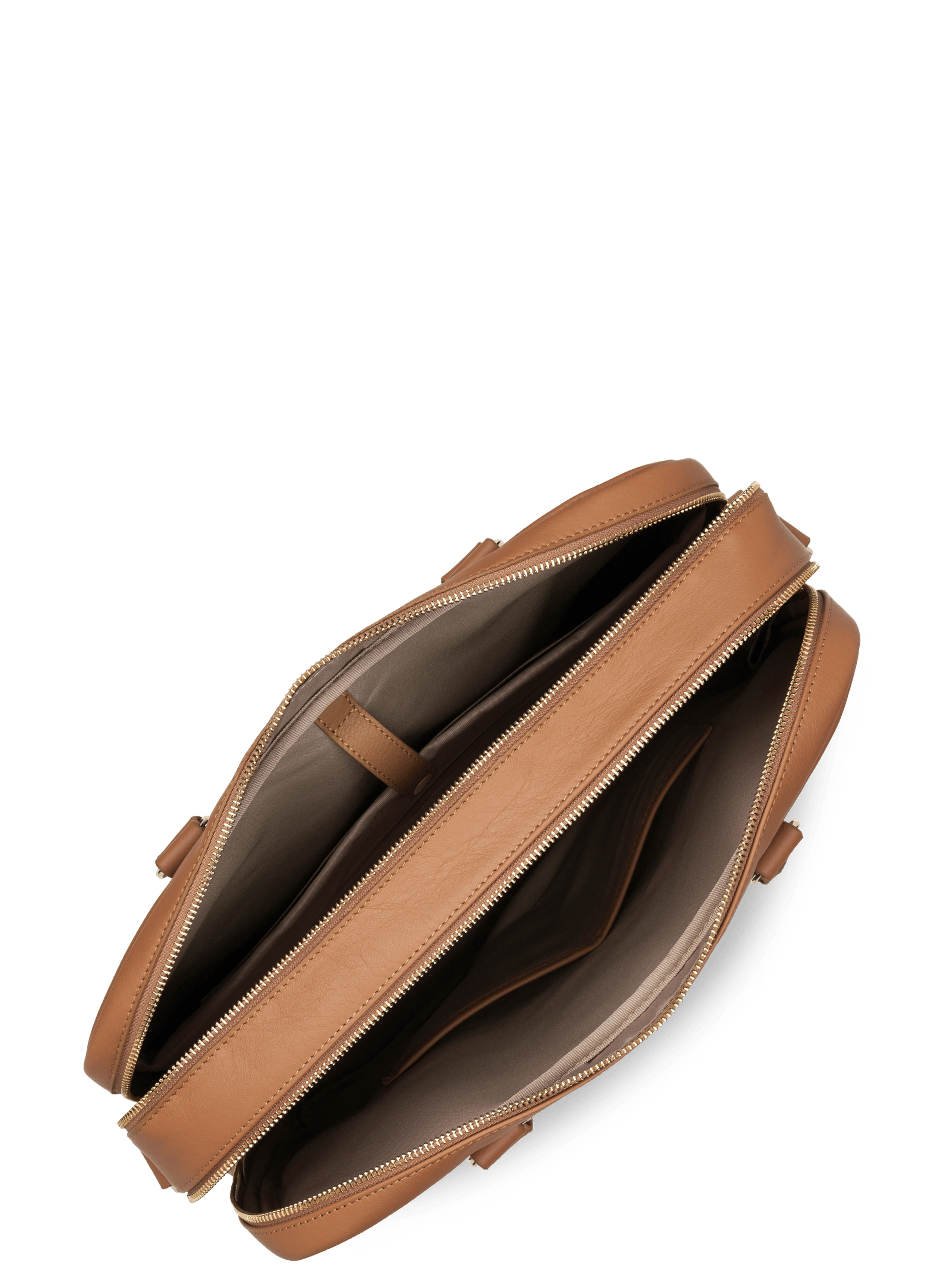 Portfolio document holder bag - mademoiselle business LANCASTER Brown