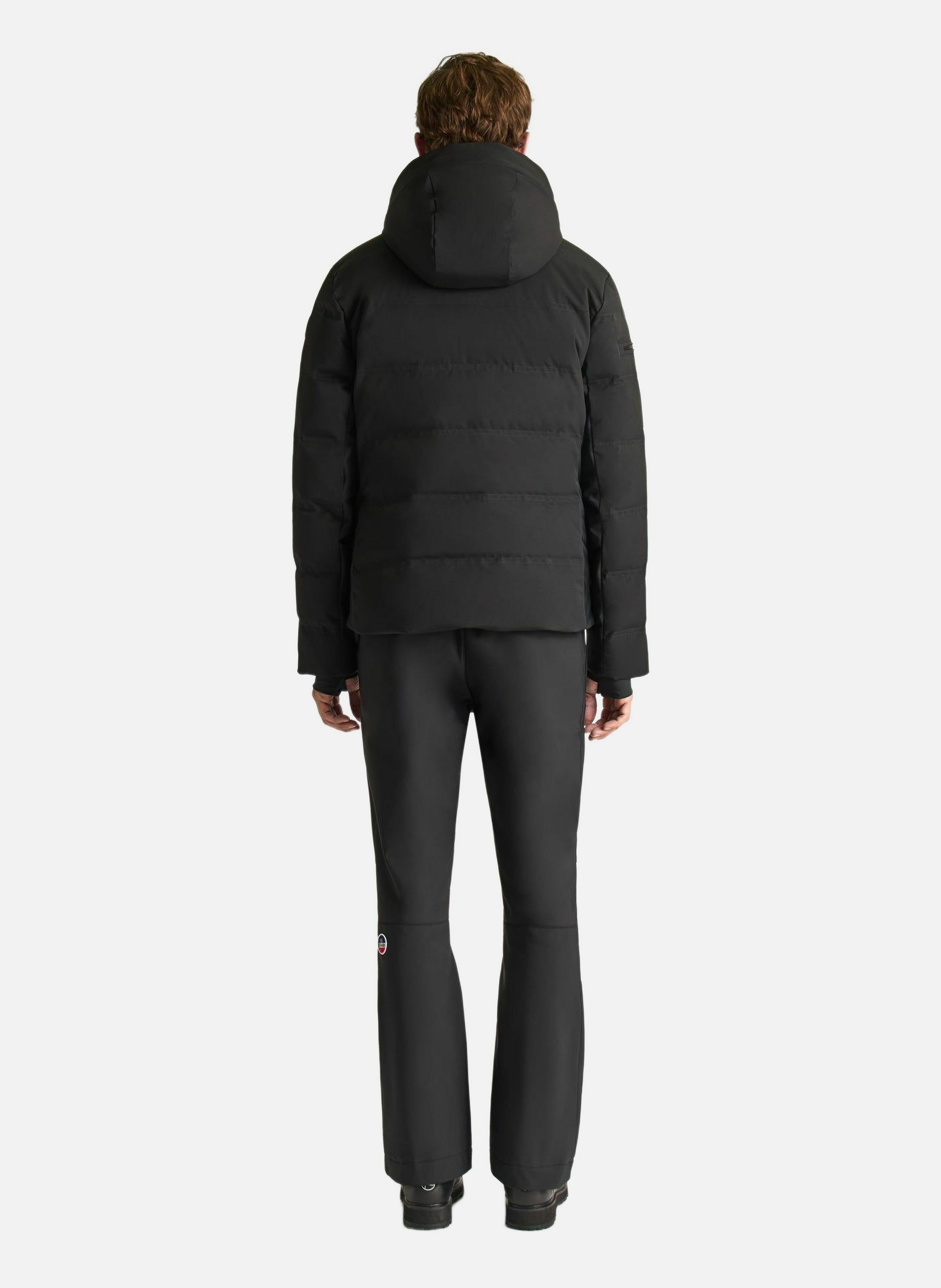 Ski-jas Berlioz met opstaande kraag en regular fit FUSALP Zwart