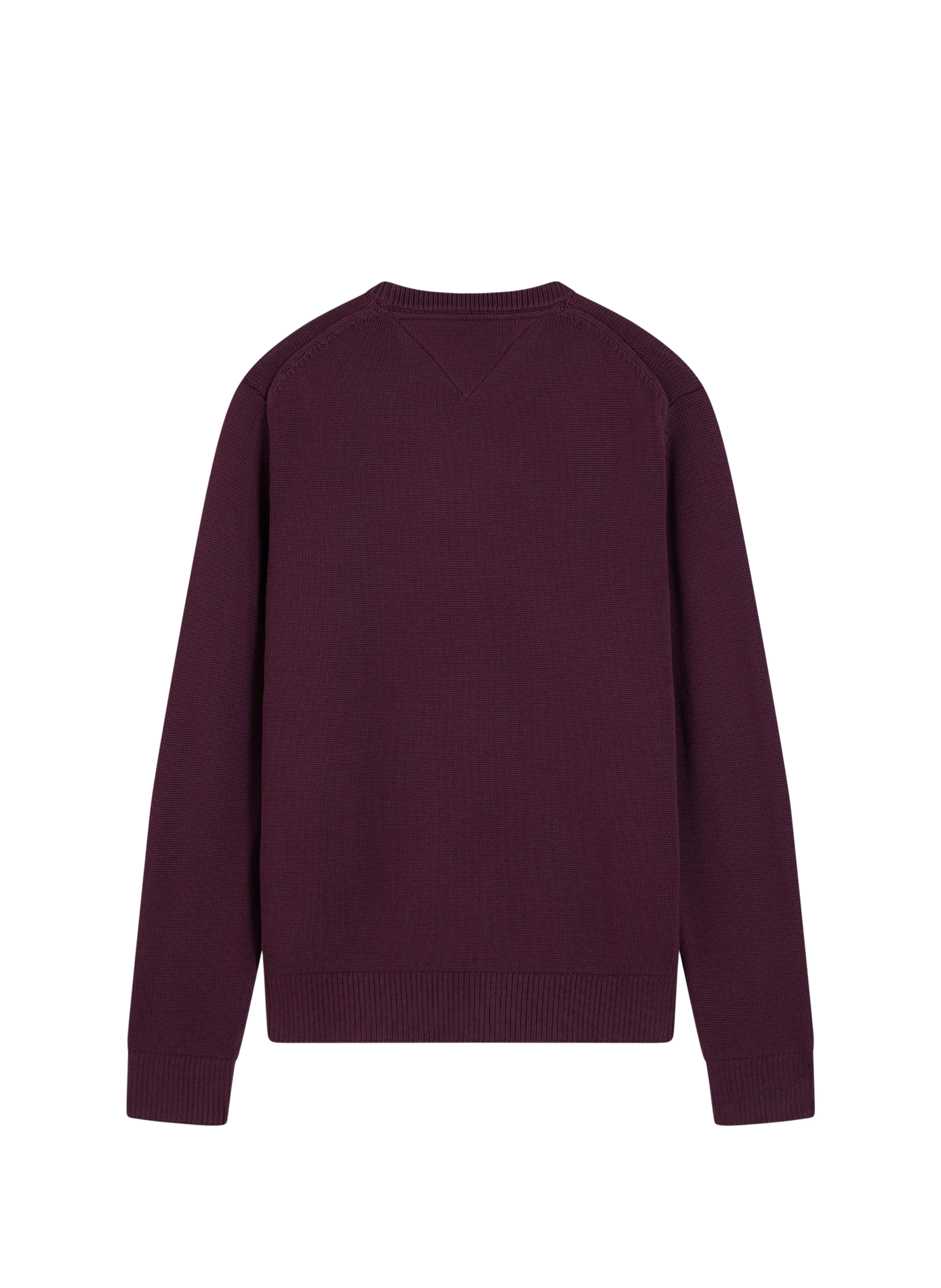 Slim fit cotton logo knit sweater | Red TOMMY HILFIGER Men