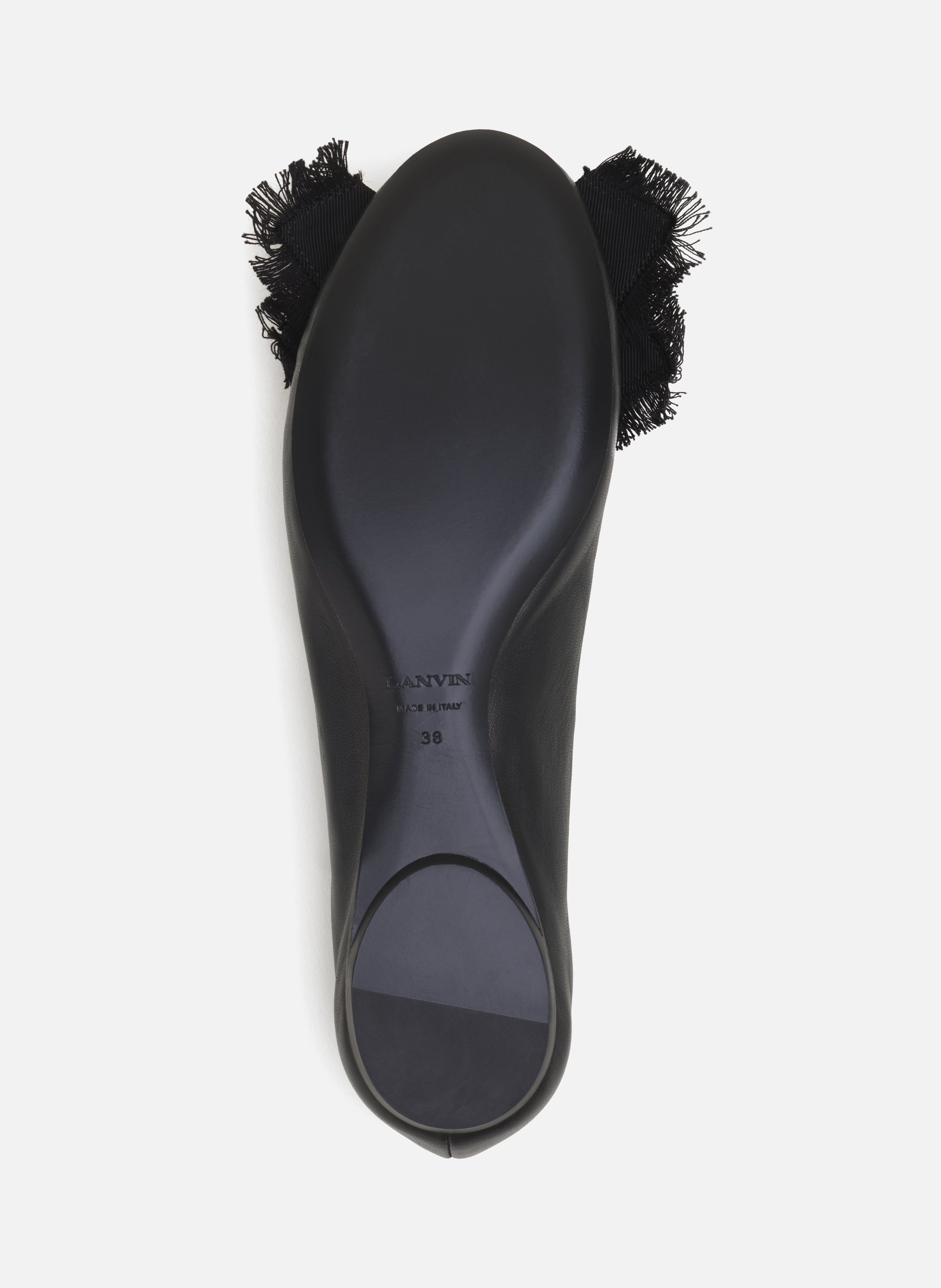 La ballerine noeud LANVIN Noir