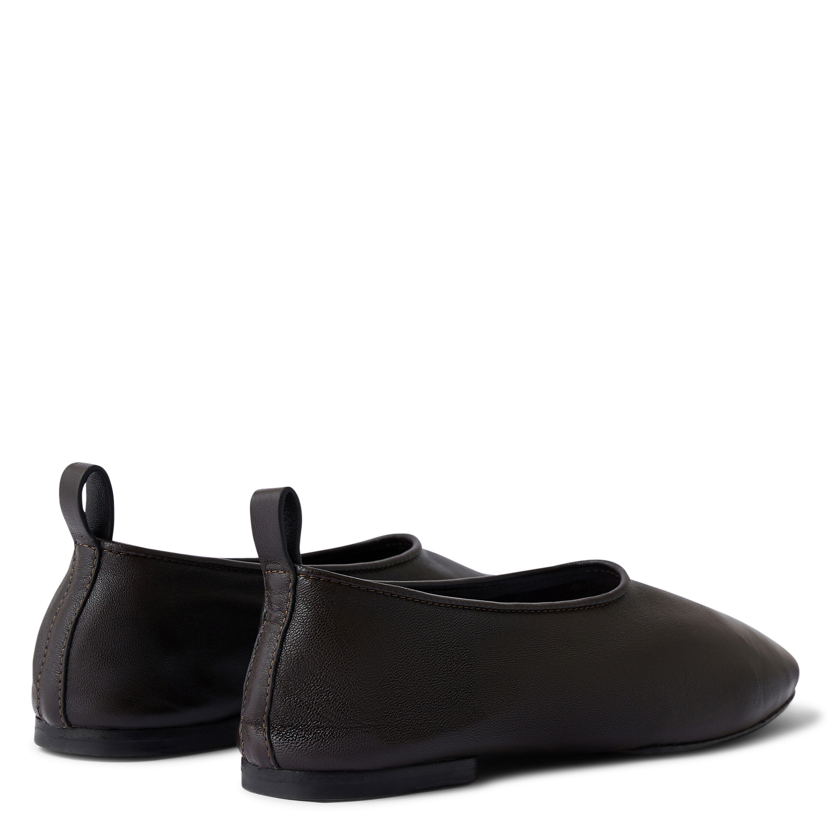 Ballerines en cuir bala SOEUR Noir