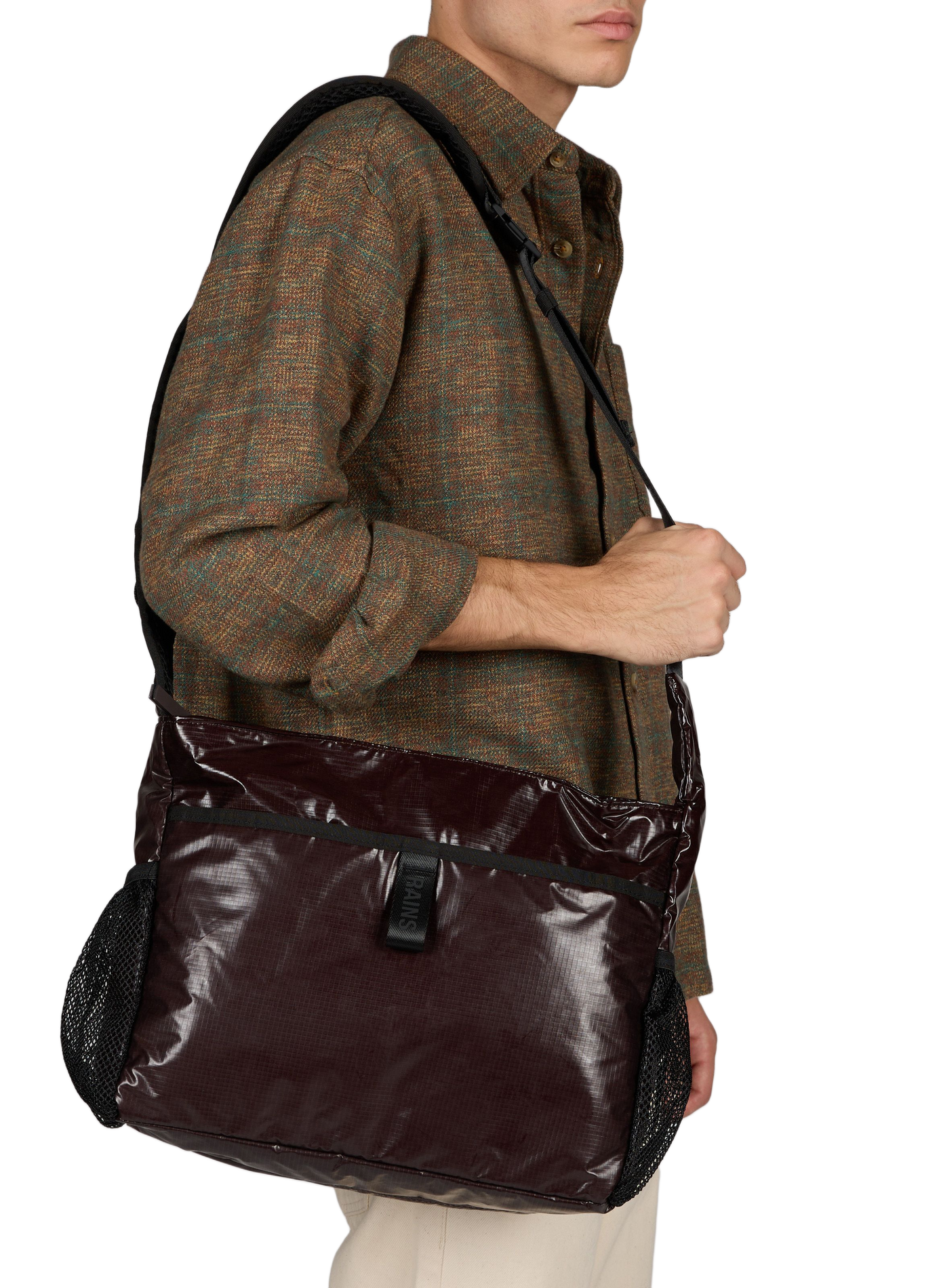 Sibu Messenger Shoulder Bag RAINS Brown